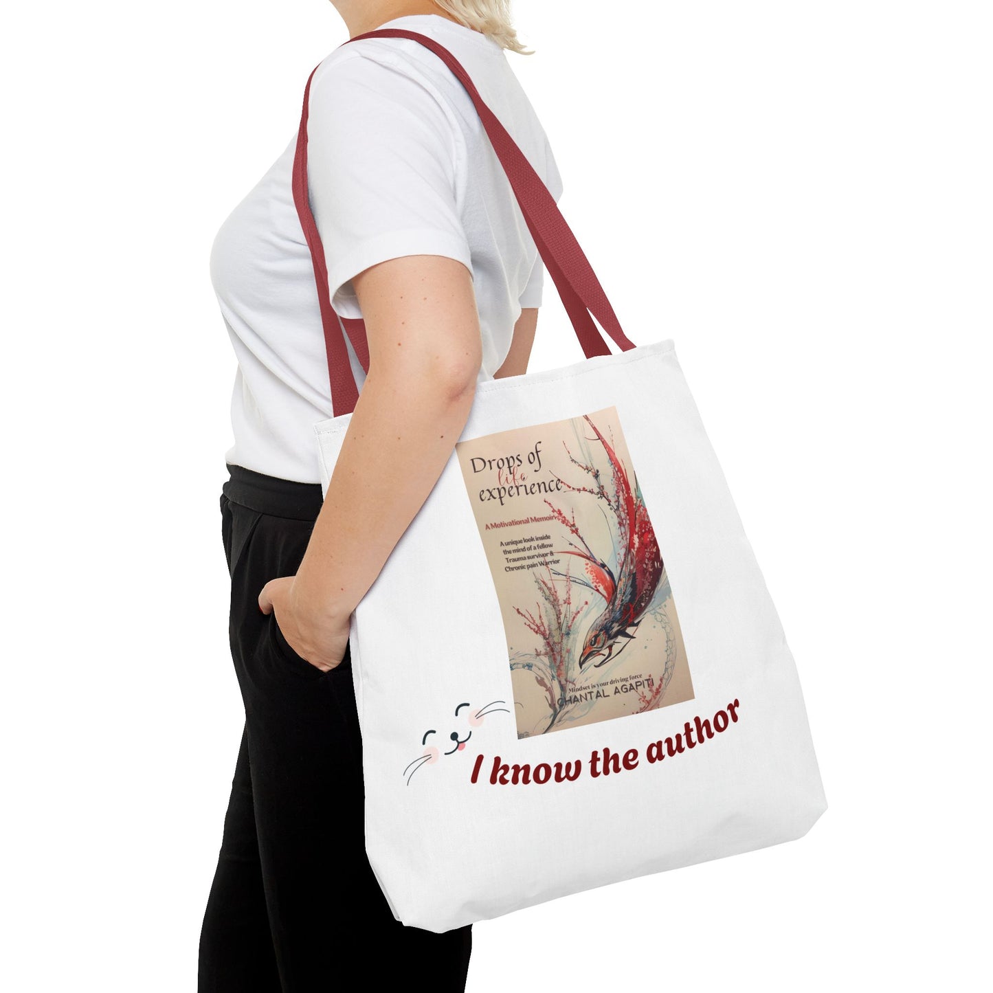 I Know the Author Tote Bag - Cozy Book lovers Design