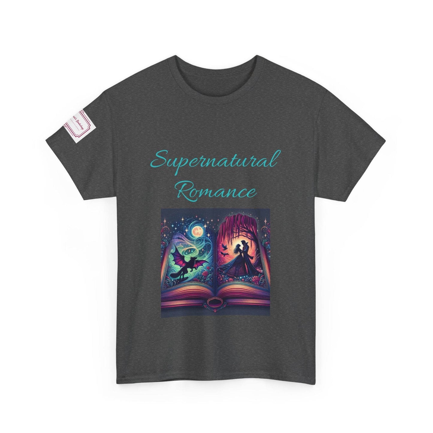 Fantasy - Graphic Unisex Heavy Cotton Tee - Supernatural Romance - The Dreamer's Bookshop.