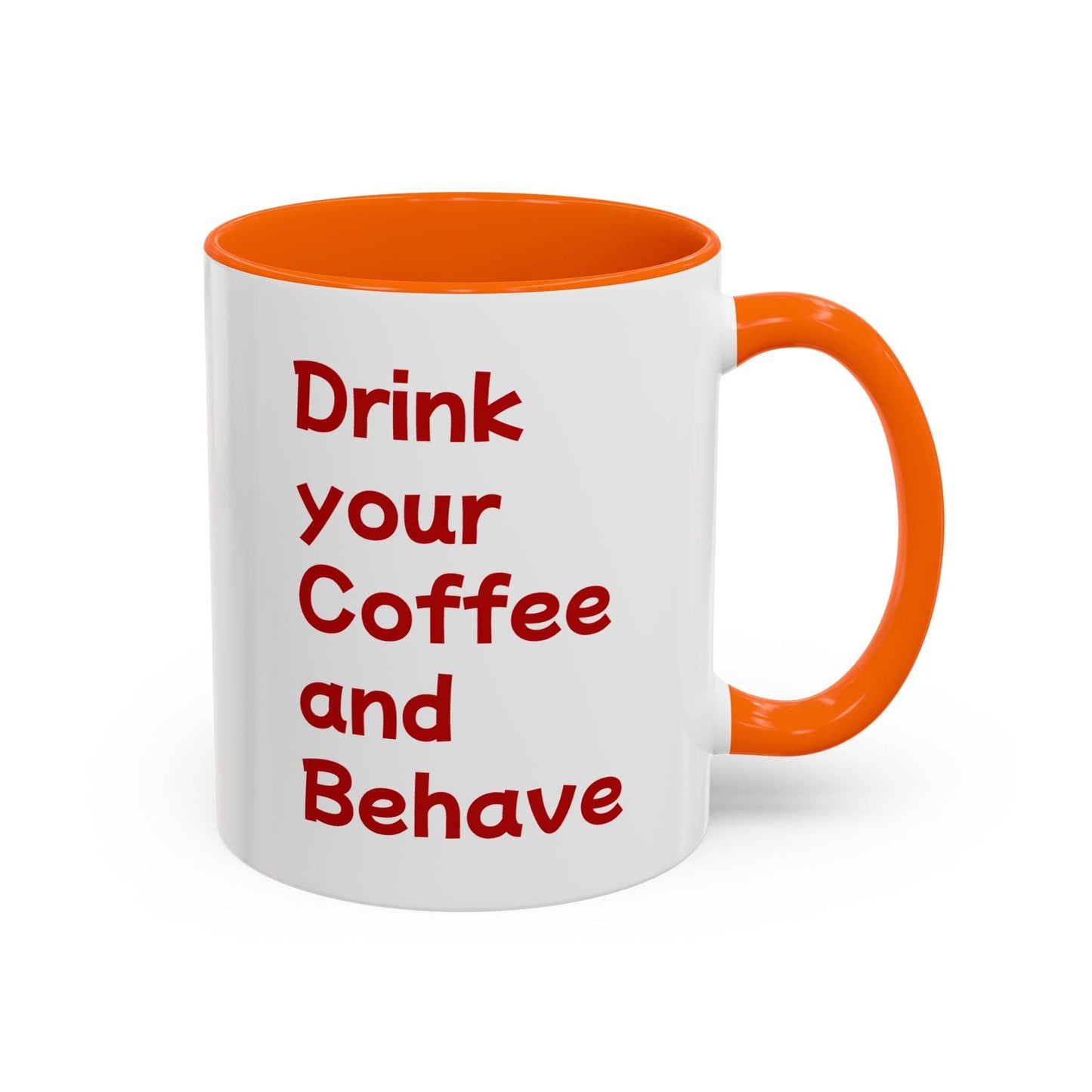 Cute Dog Pawsitive Coffee Mug - 11 & 15oz Drink and Behave - The Dreamer's Bookshop.