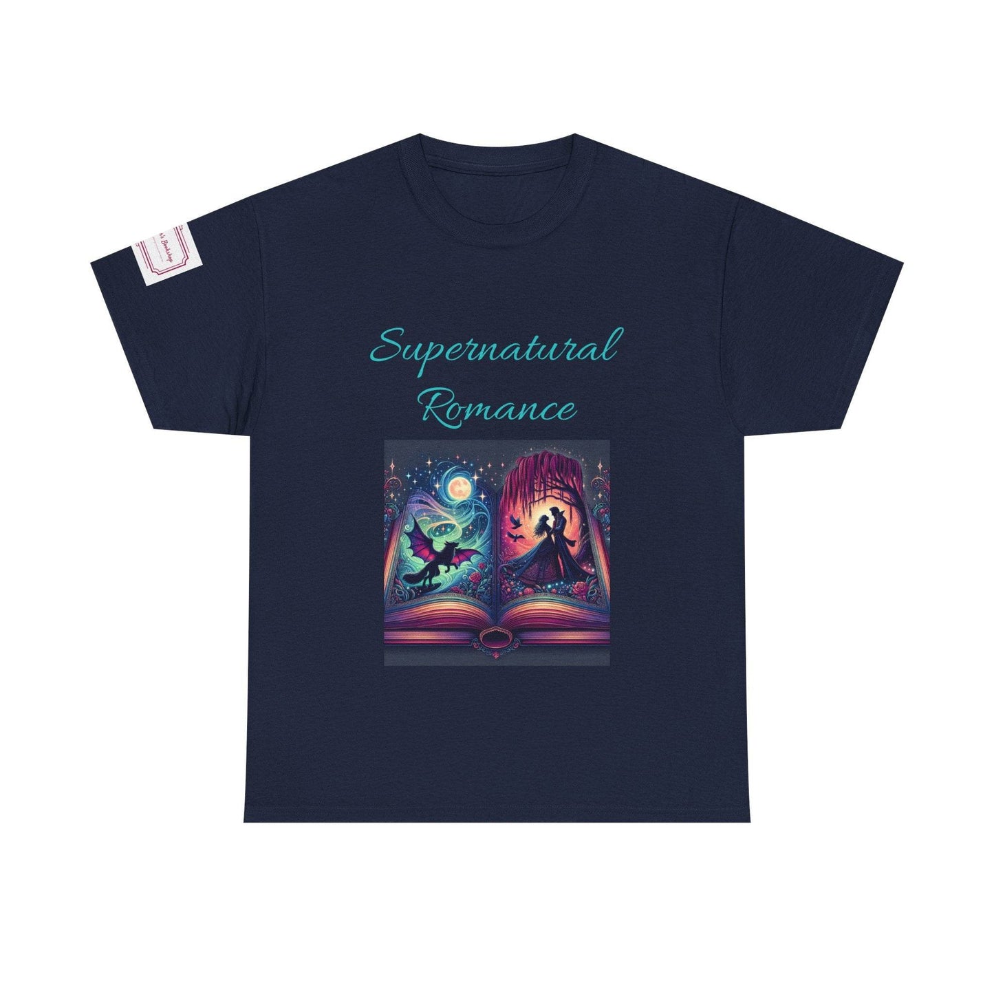 Fantasy - Unisex Heavy Cotton Tee - Supernatural Romance - The Dreamer's Bookshop.