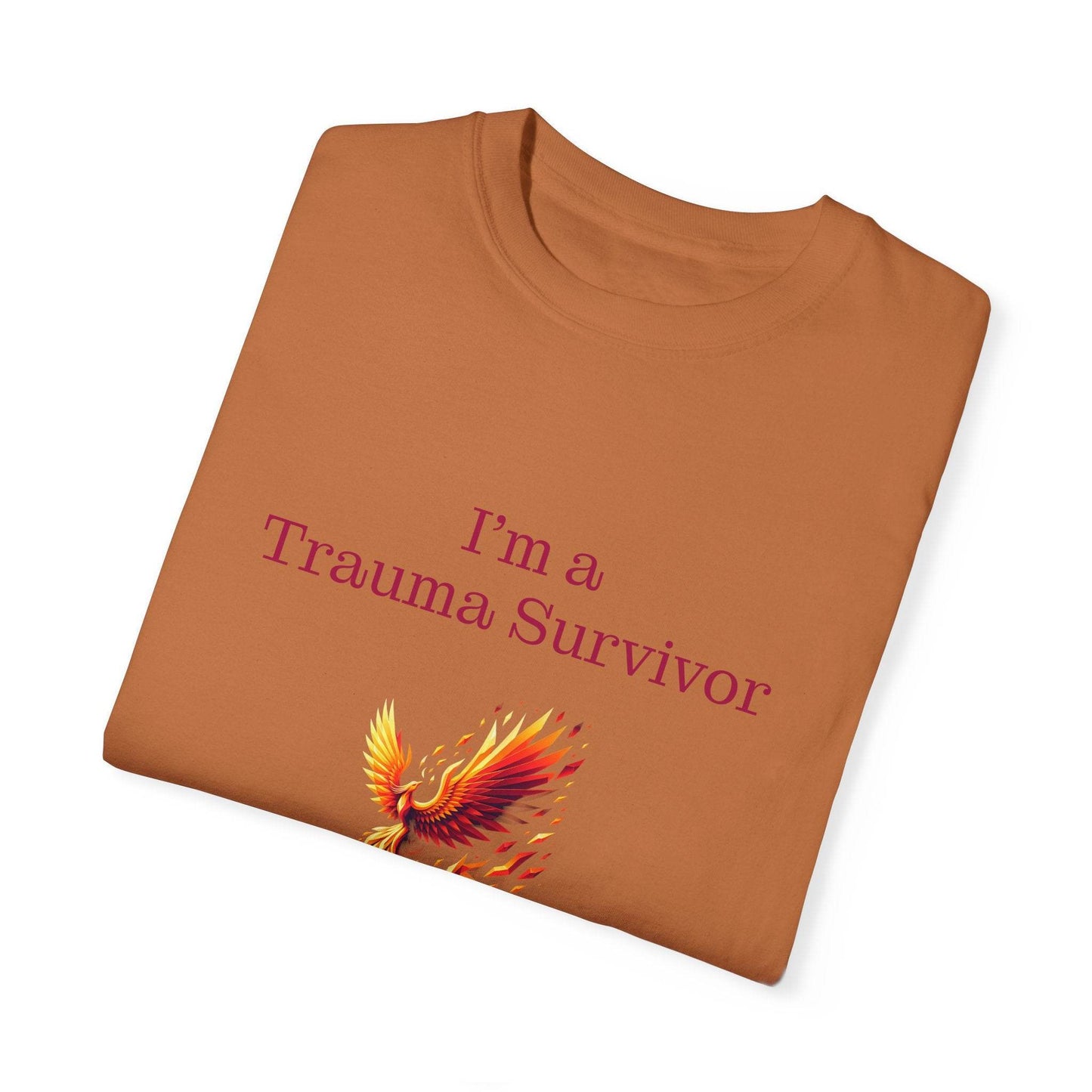Trauma Survivor Unisex T-Shirt - Empowering Tee for Healthcare Awareness - The Dreamer's Bookshop.