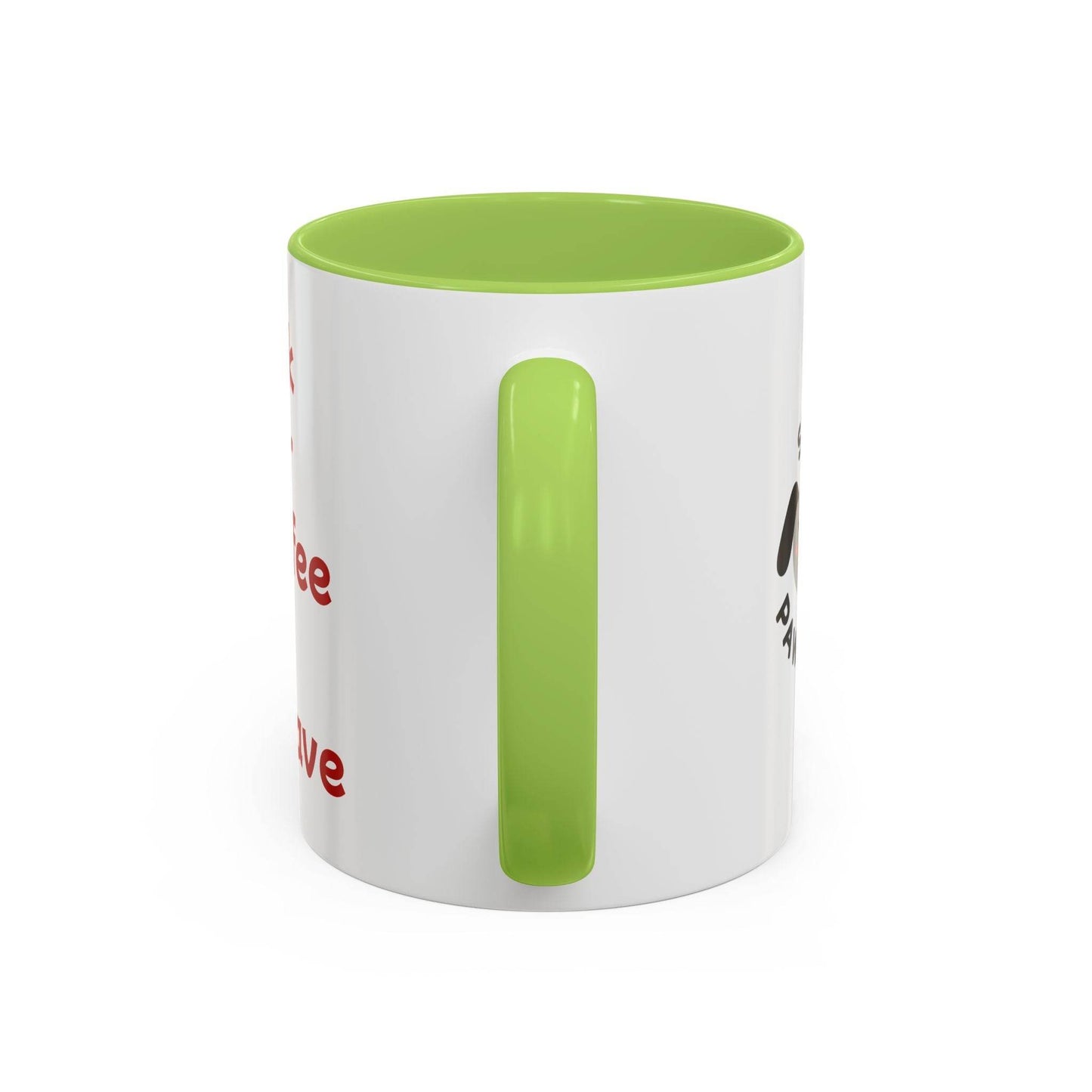 Playful Dog Pawsitive Mug - Cute Gift for Coffee Lovers - The Dreamer's Bookshop.