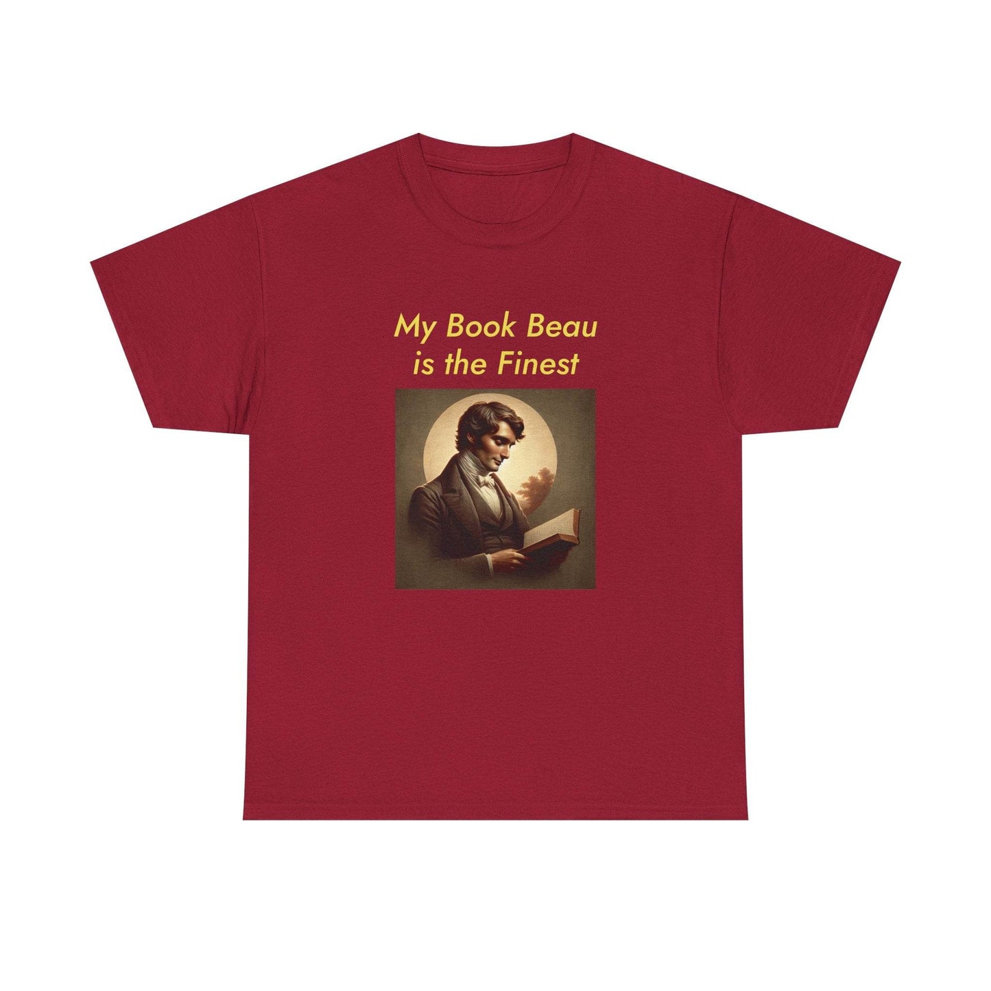 My Book Beau Unisex Cotton Tee - Perfect Gift for Book Lovers - The Dreamer's Bookshop.