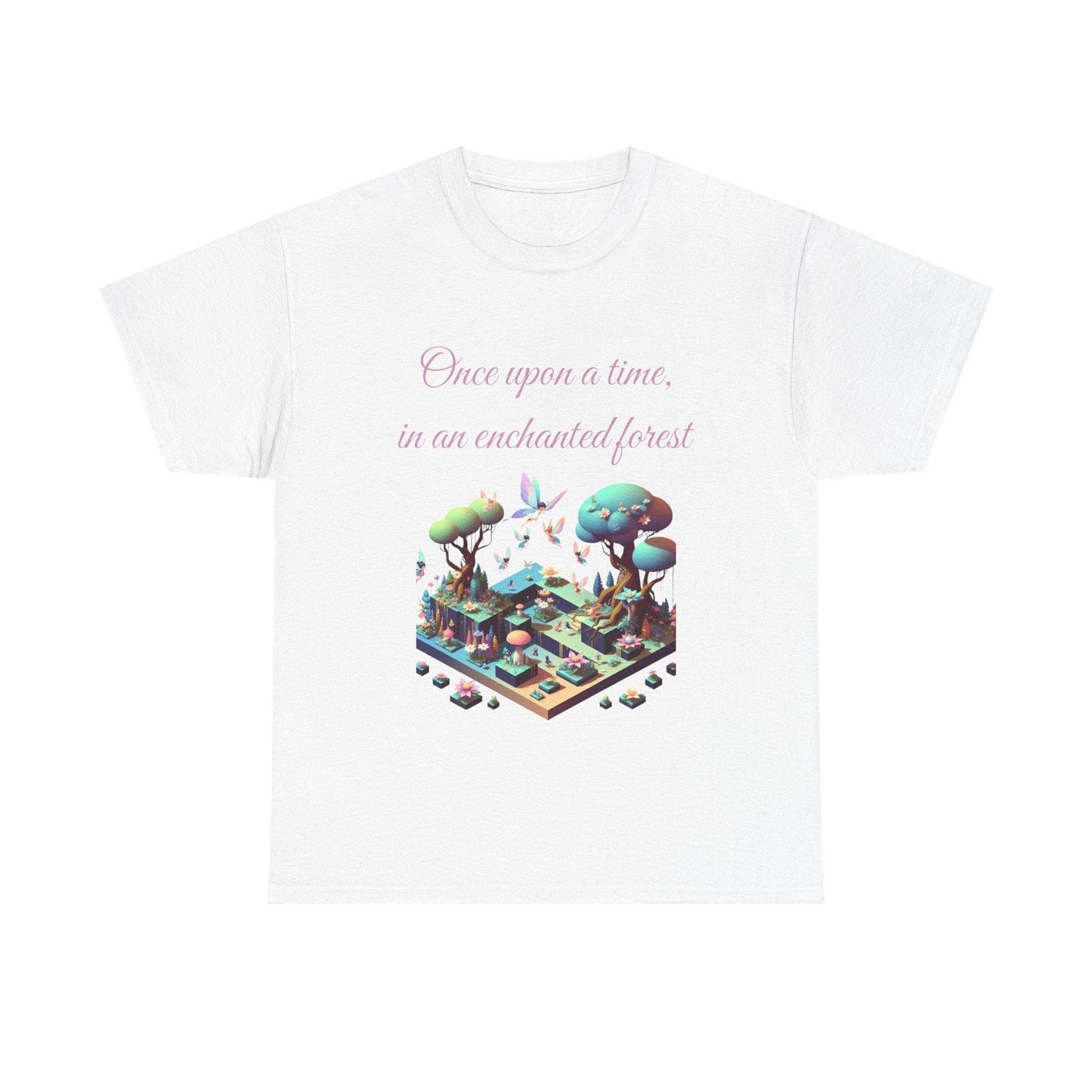 Enchanted Forest - Unisex Heavy Cotton Tee for Book Lovers - The Dreamer's Bookshop.