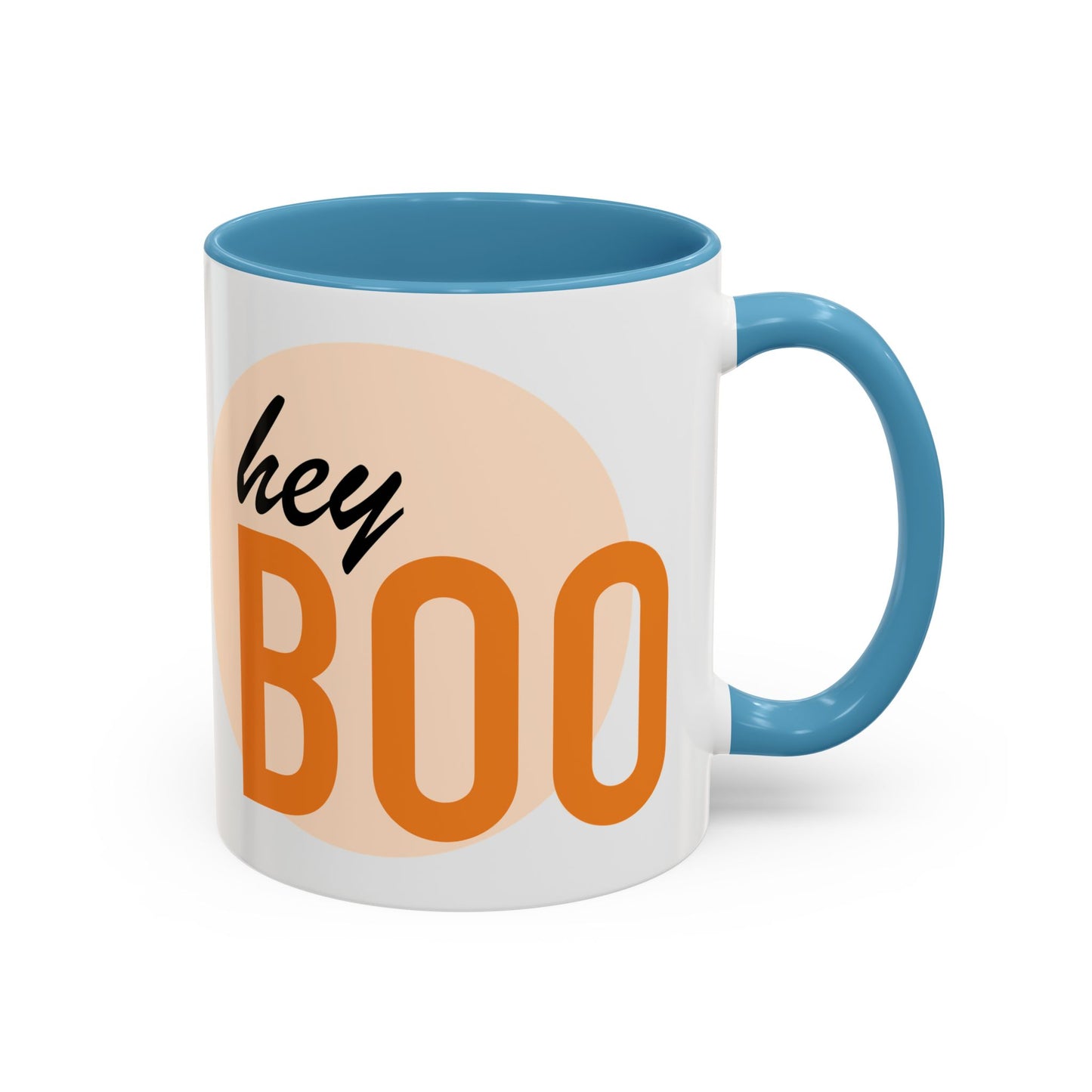 Hey Boo - Spooky Coffee Mug - Halloween Gift for Book Lovers