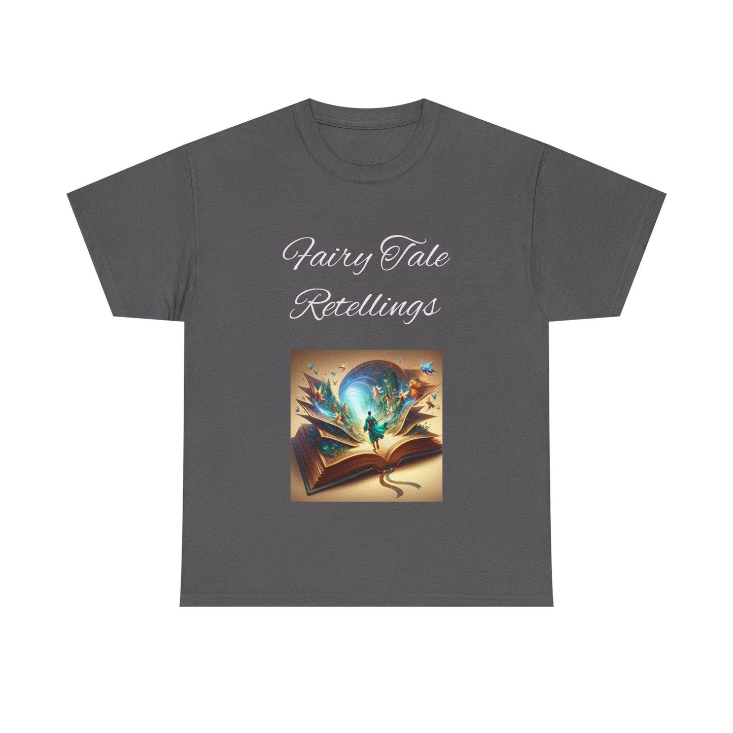 Fiction - Unisex Heavy Cotton Tee - Fairy Tale Retellings - The Dreamer's Bookshop.