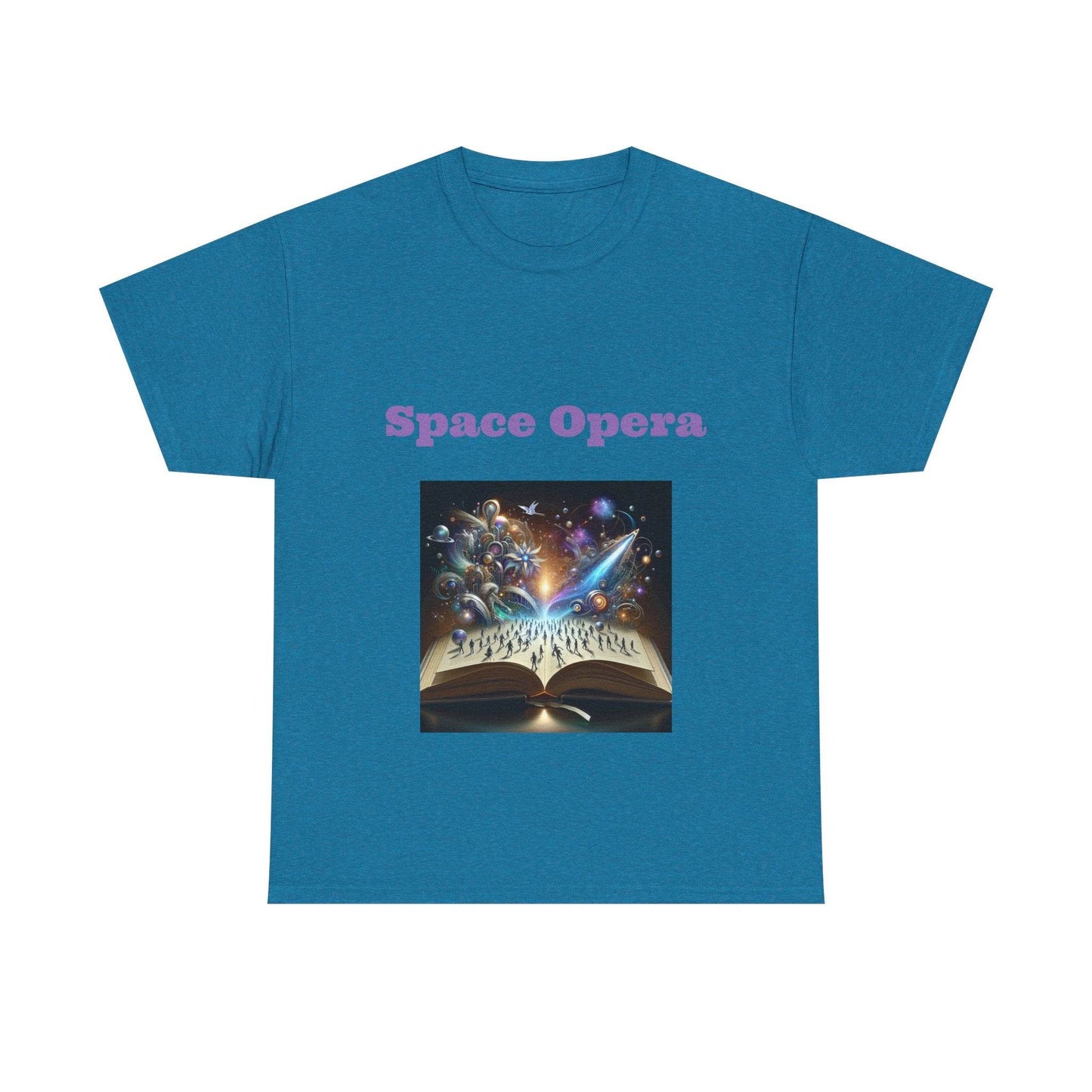 Space Opera - Unisex Heavy Cotton Tee - Sci-Fi Books - The Dreamer's Bookshop.