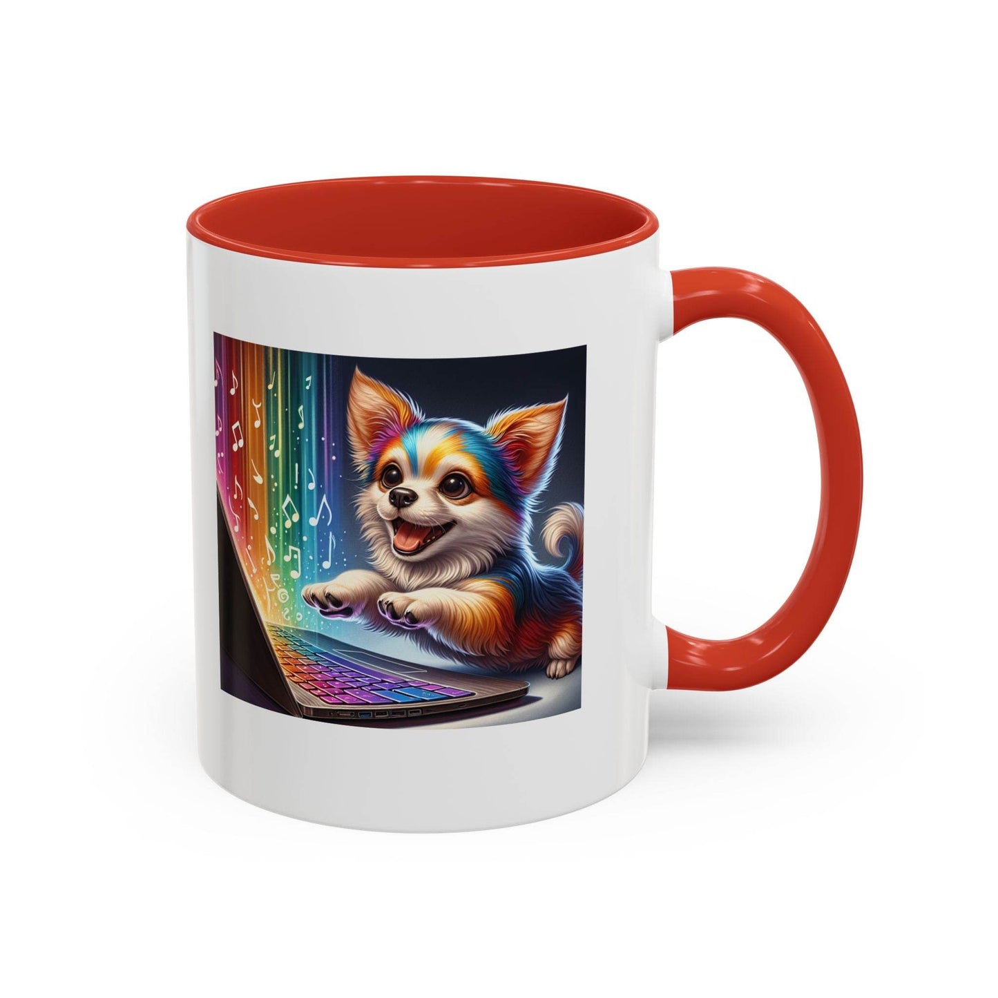 Playful Dog Writer Coffee Mug - Cute Gift for Book Lovers - The Dreamer's Bookshop.