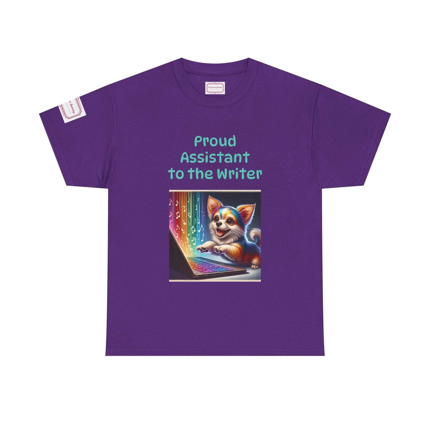 Writer Assistant - Unisex Heavy Cotton Tee - Perfect for Book Lovers - The Dreamer's Bookshop.
