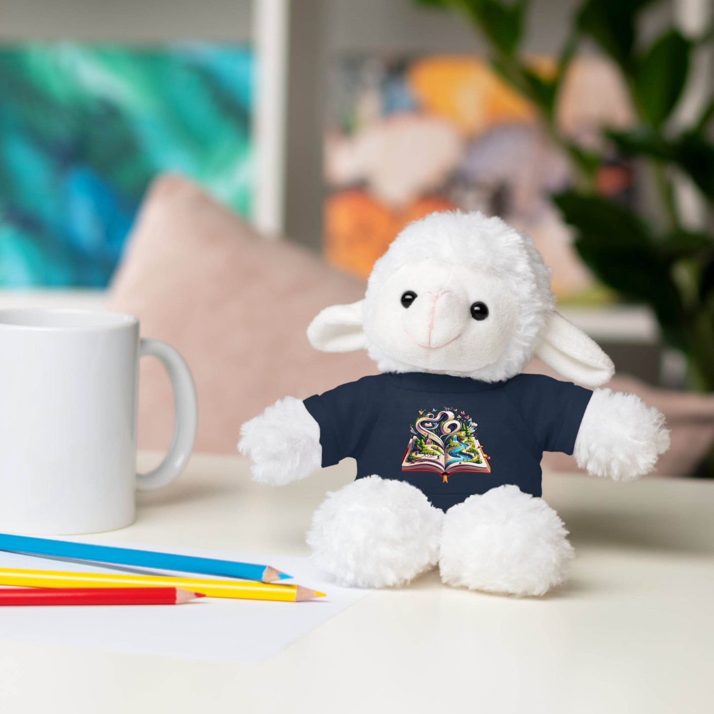 Personalized Stuffed Animal with Tee - Perfect Gift for Kids and Baby Showers - The Dreamer's Bookshop.