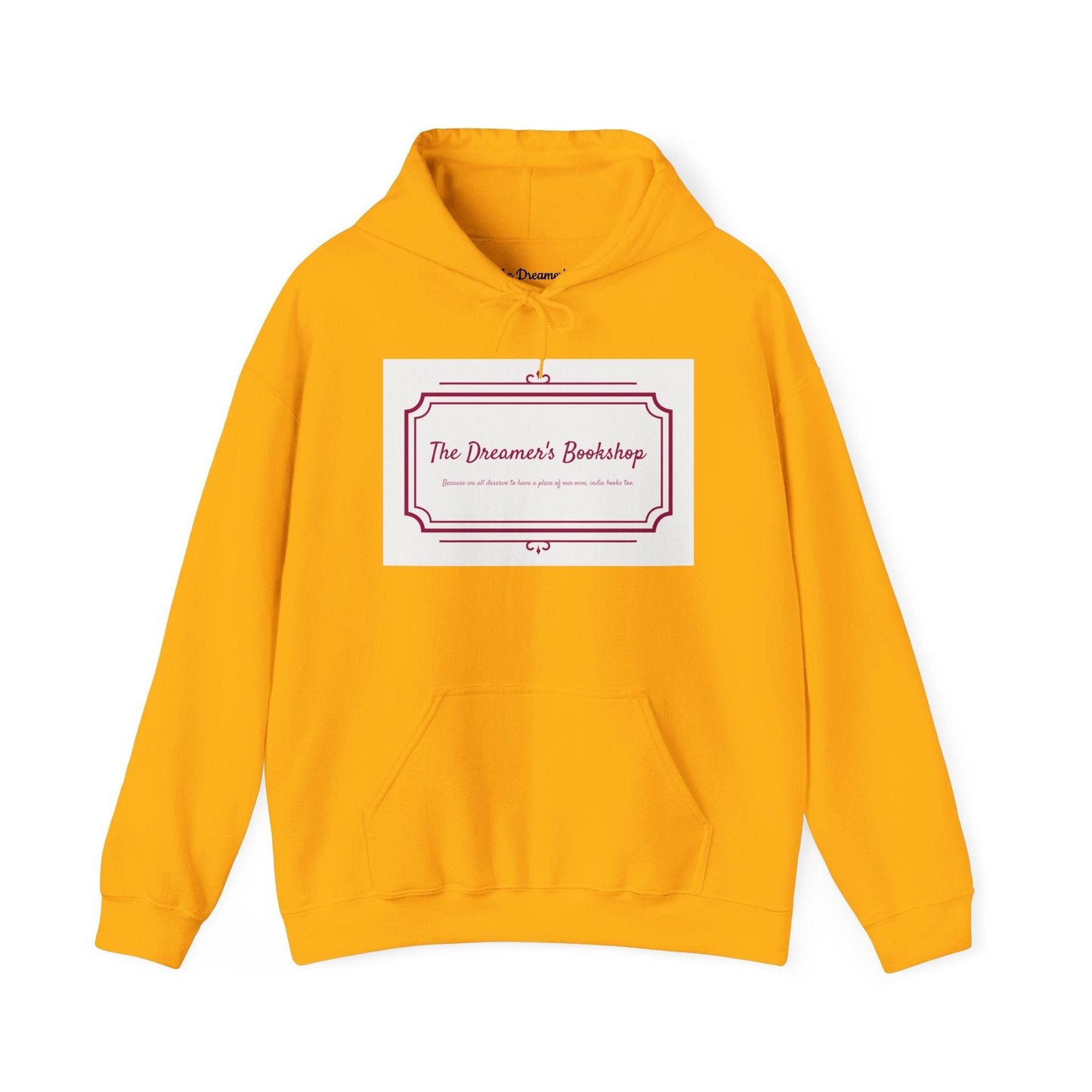 The Dreamer's Bookshop Unisex Hooded Sweatshirt - Cozy Literary Apparel - The Dreamer's Bookshop.