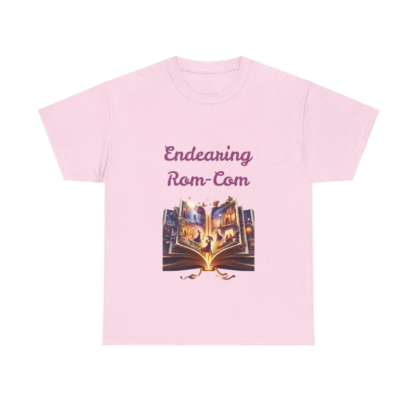 Endearing - Unisex Heavy Cotton Tee - Rom-Com Books - The Dreamer's Bookshop.