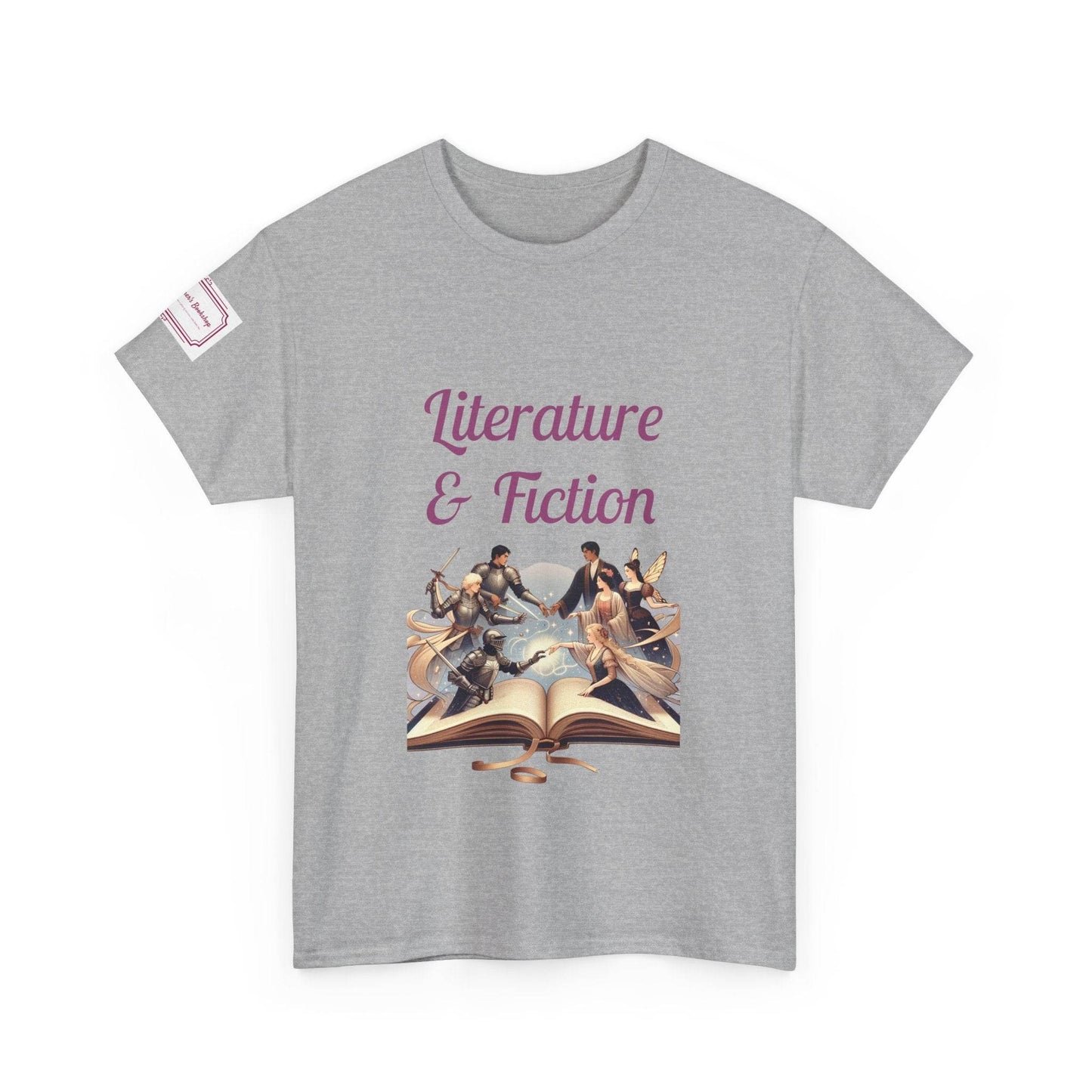 Fiction - Graphic Unisex Heavy Cotton Tee - Literature Books - The Dreamer's Bookshop.