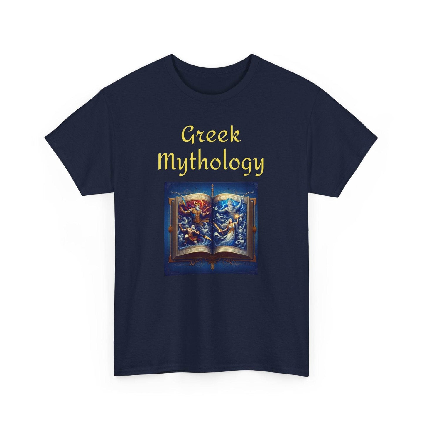 History - Graphic Tee - Unisex Heavy Cotton T-Shirt - Greek Mythology - The Dreamer's Bookshop.
