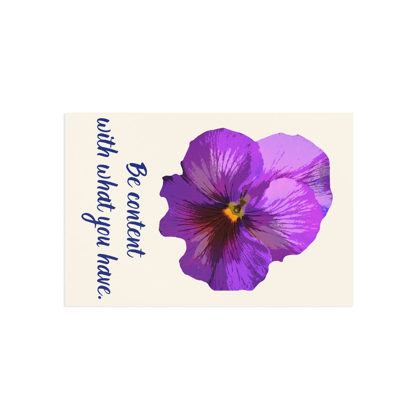 The Dreamer's Bookshop - Love Yourself Card "Be Content" - The Dreamer's Bookshop.
