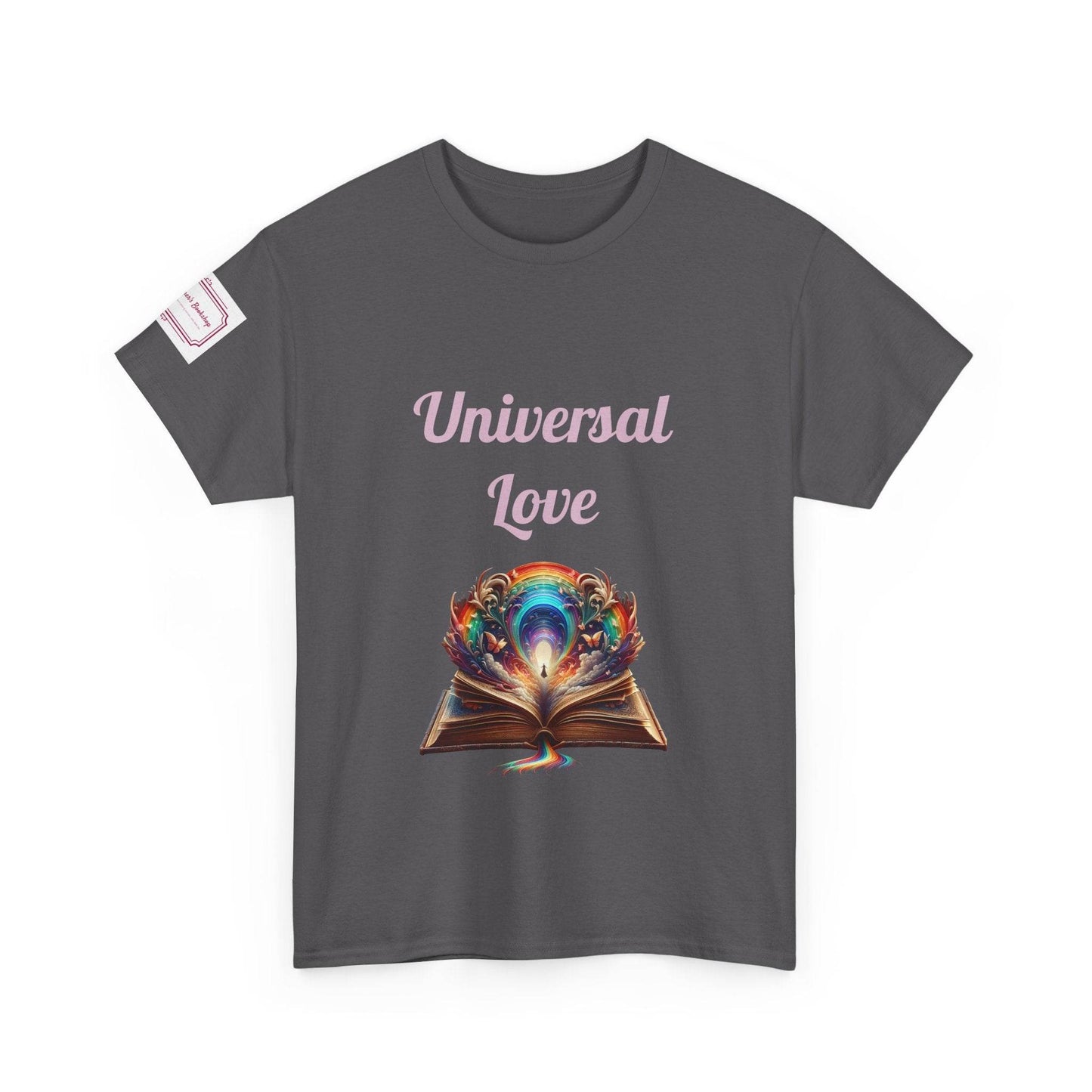 Universal Love - Unisex Heavy Cotton Tee - Queer Romance Books - The Dreamer's Bookshop.