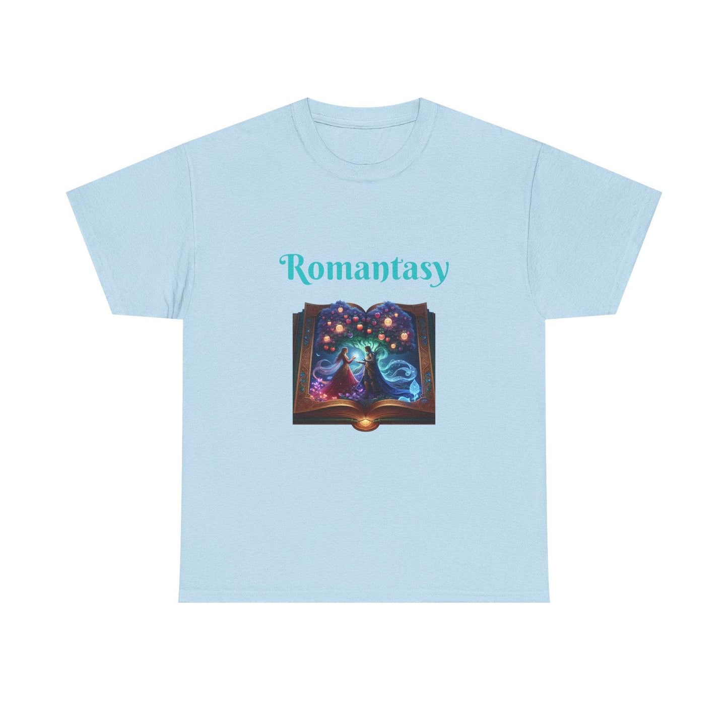 Fantasy - Graphic Tee - Unisex Heavy Cotton T-Shirt Romantasy Books - The Dreamer's Bookshop.