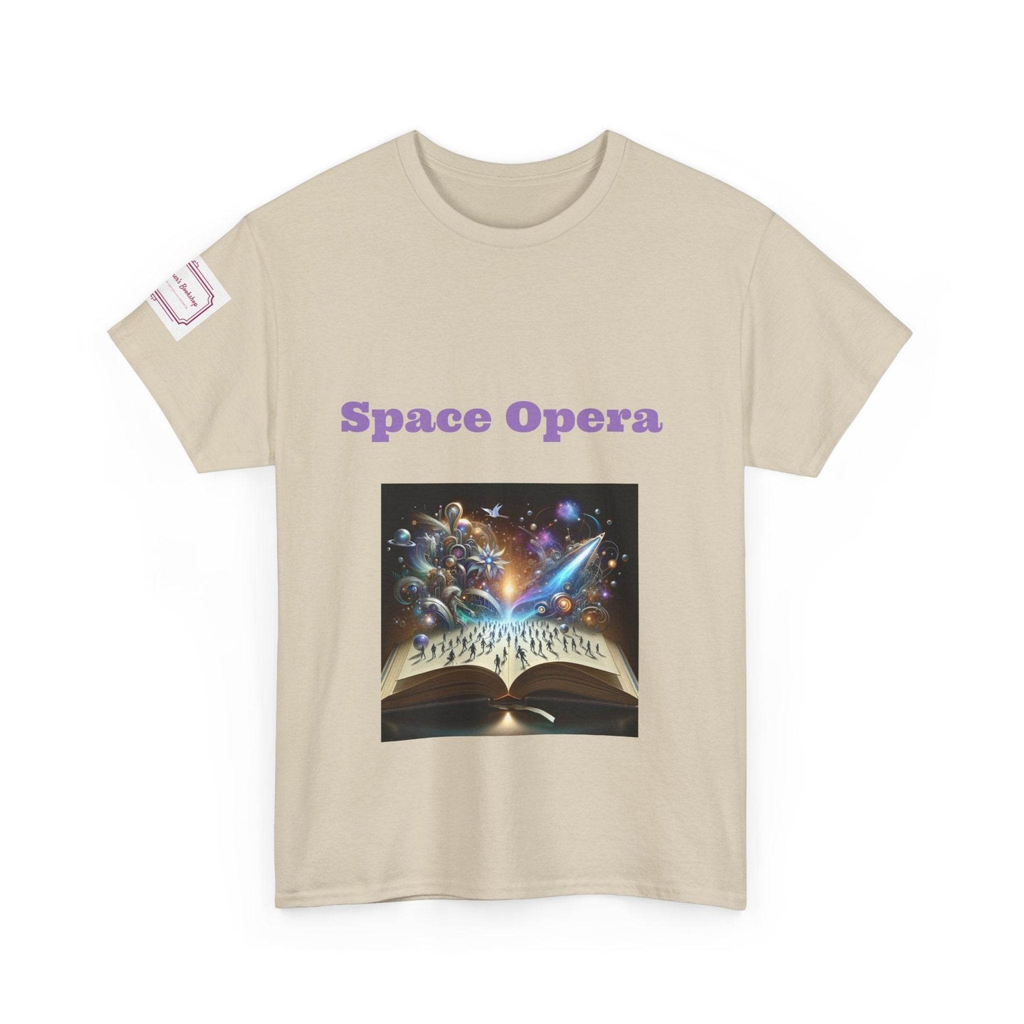 Space Opera - Unisex Heavy Cotton Tee - Sci-Fi Books - The Dreamer's Bookshop.