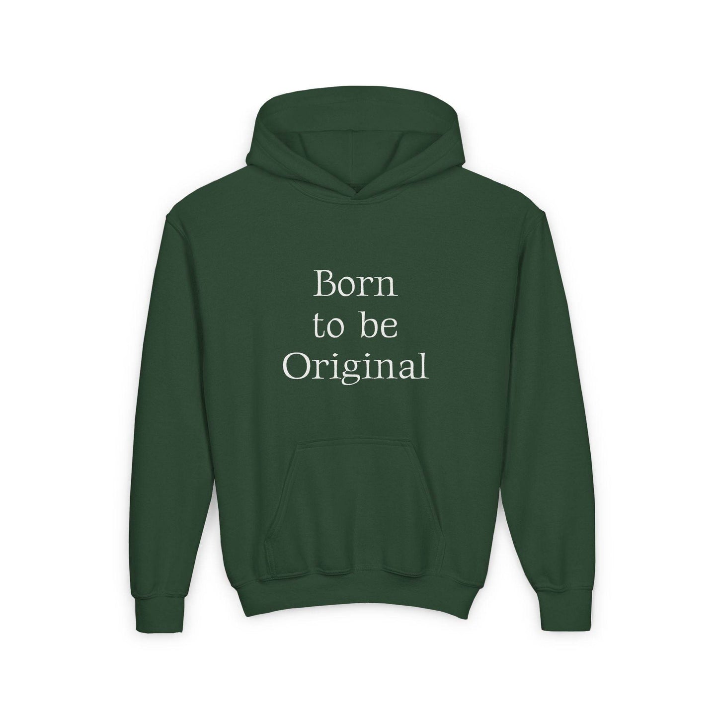 EU - Youth Heavy Blend Hoodie - 'Born to be Original' - Indie Author Inspired Sweatshirt - The Dreamer's Bookshop.