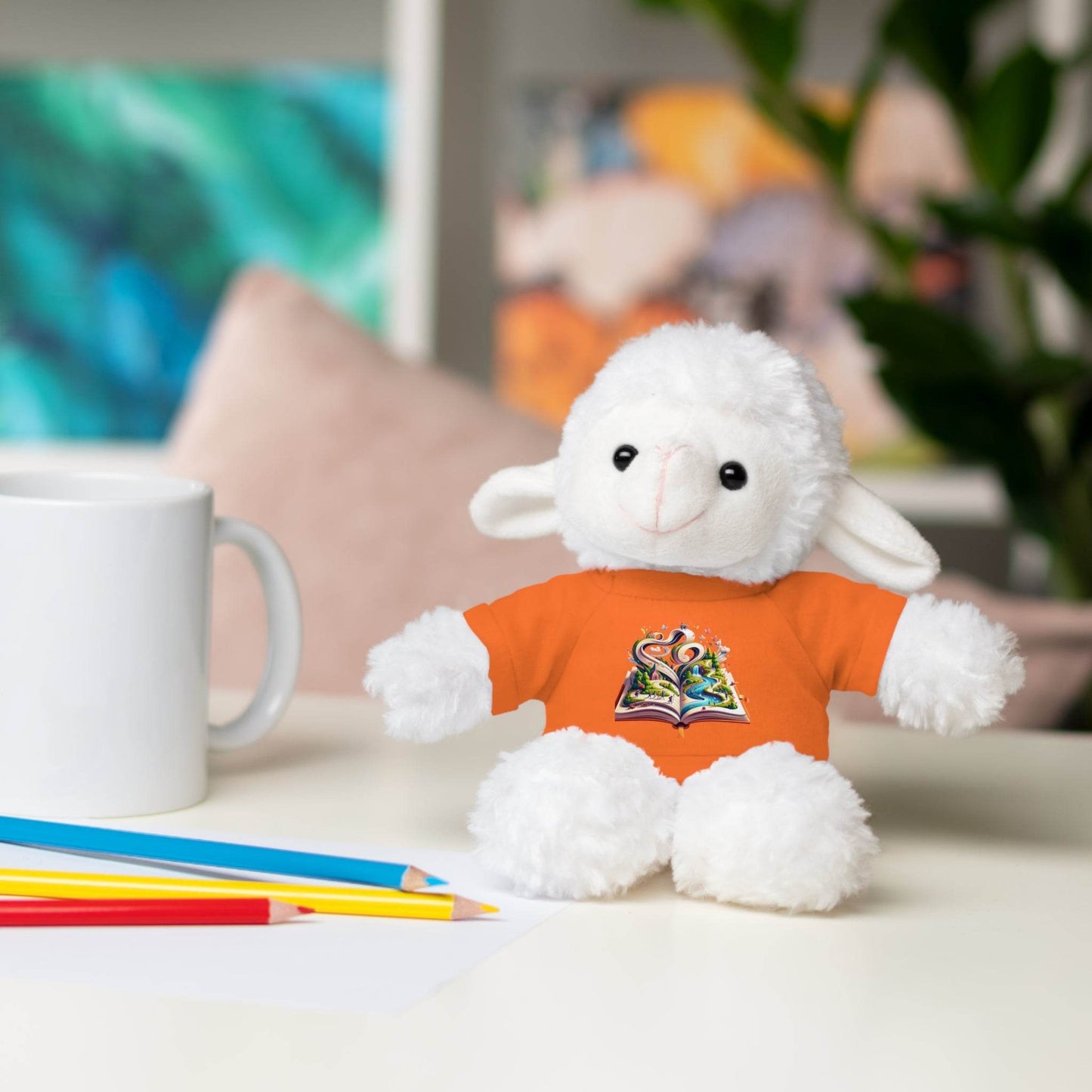 Personalized Stuffed Animal with Tee - Perfect Gift for Kids and Baby Showers - The Dreamer's Bookshop.