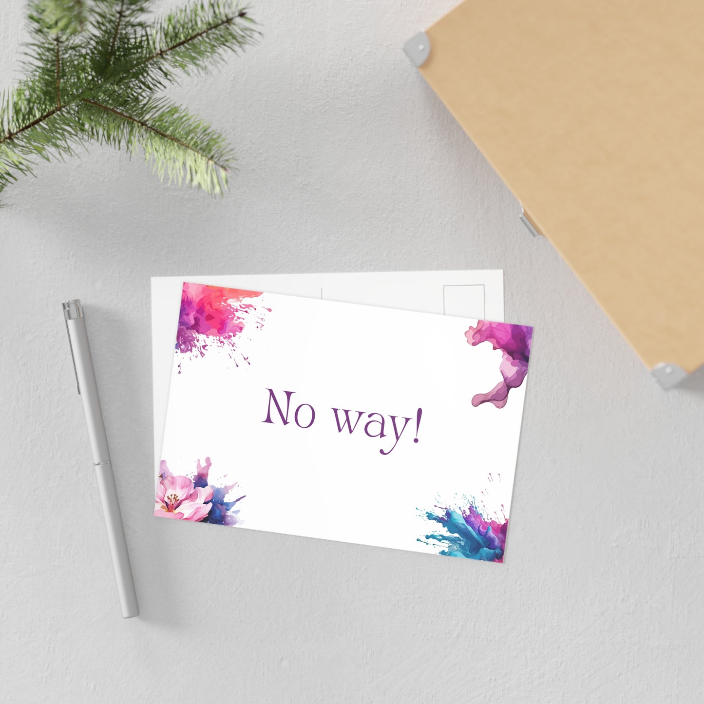 The Dreamer's Bookshop "No Way" Exclamation Card