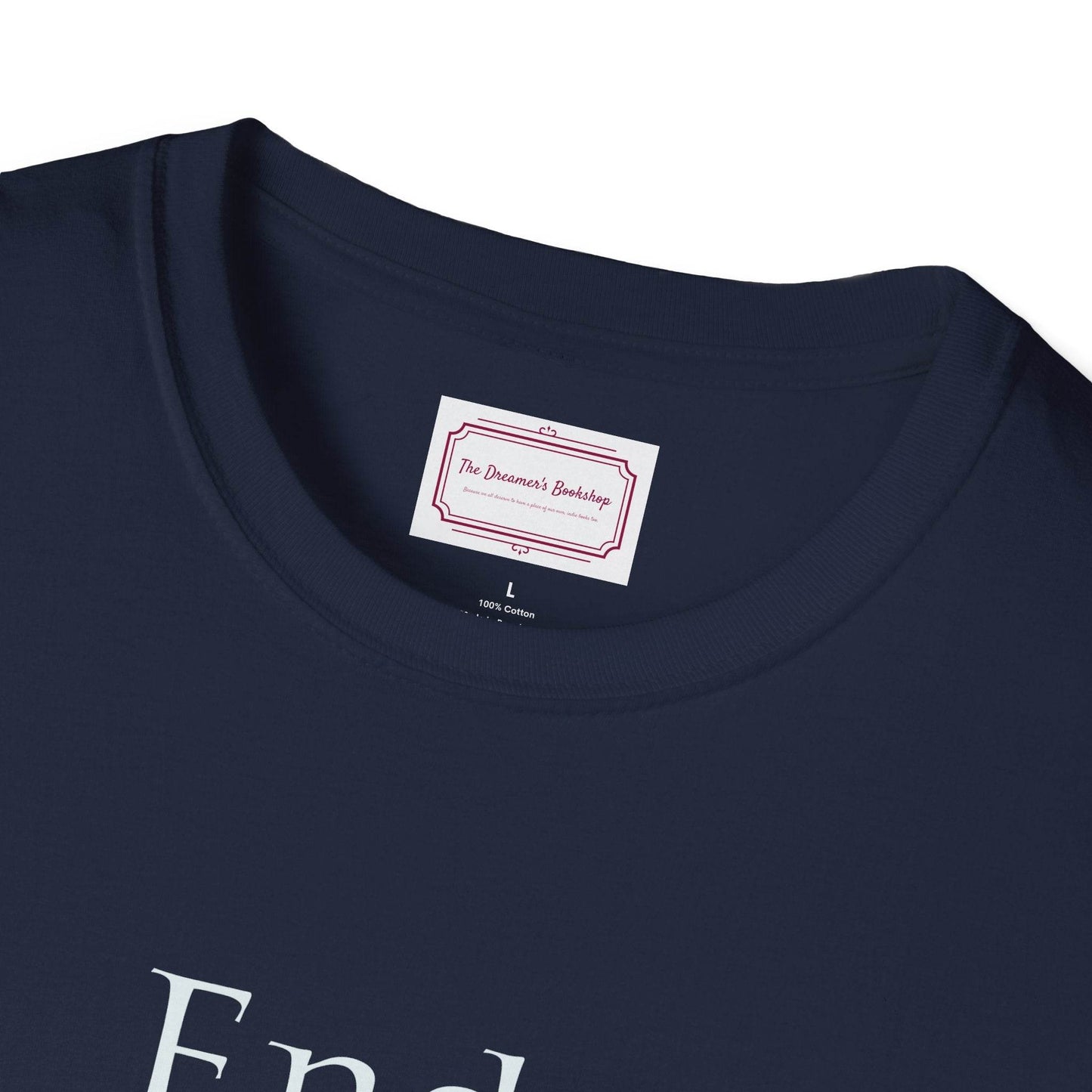 Endometriosis Warrior Unisex Softstyle T-Shirt - Embrace Your Battles - The Dreamer's Bookshop.