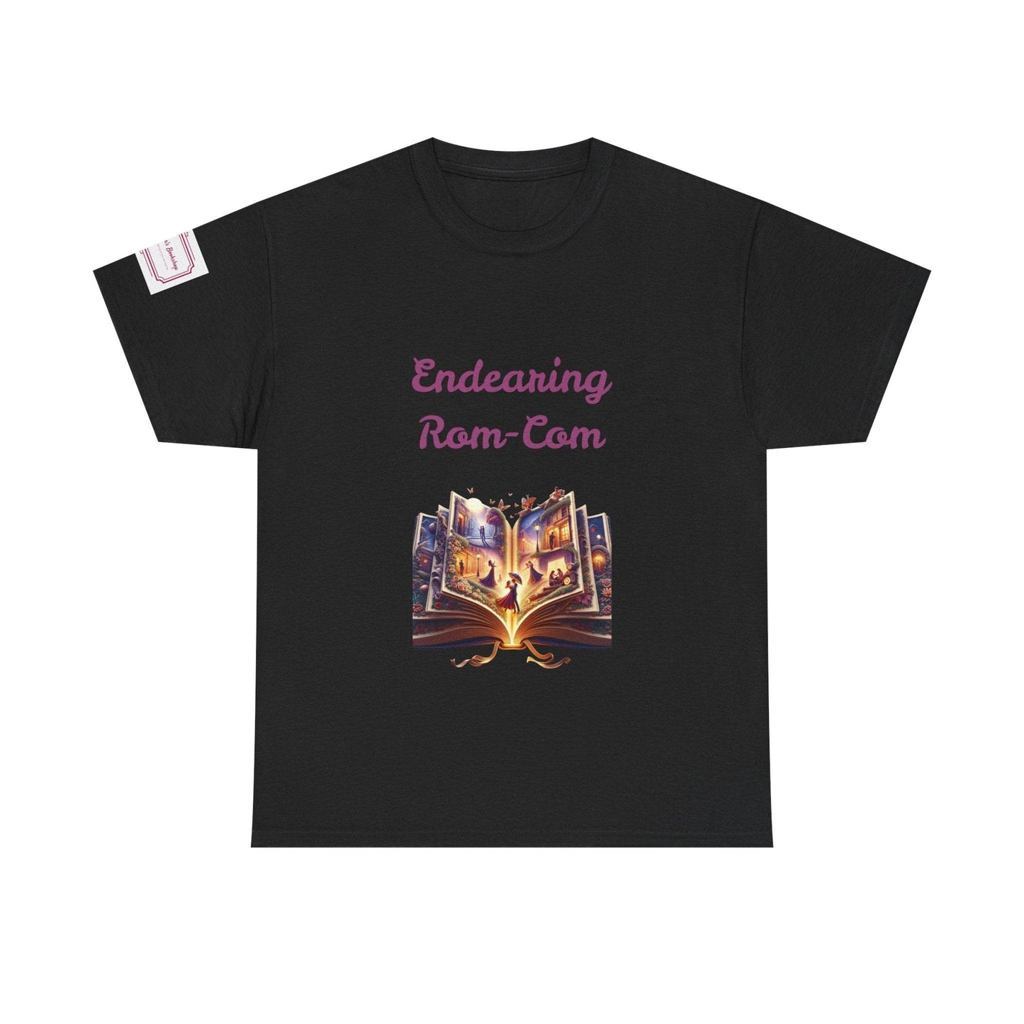 Endearing - Unisex Heavy Cotton Tee - Rom-Com Books - The Dreamer's Bookshop.