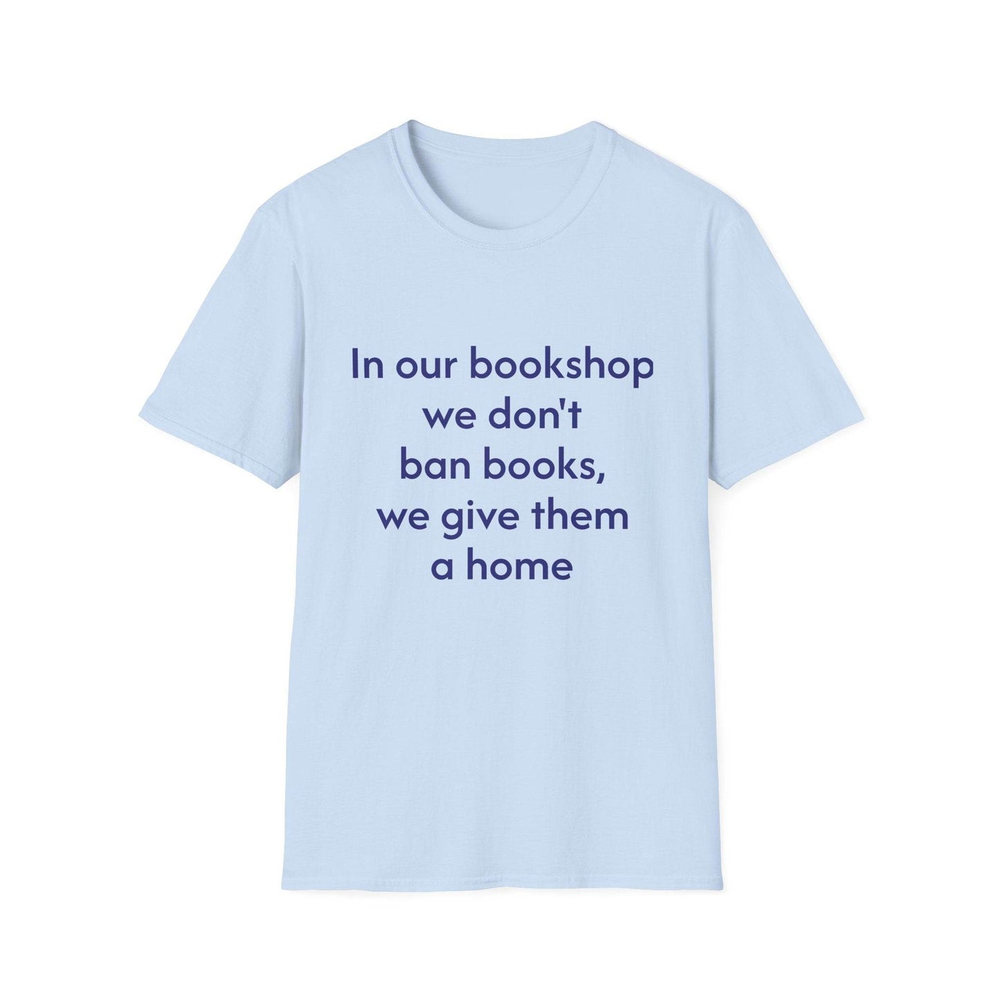 Unisex Softstyle T-Shirt - 'In our bookshop' - The Dreamer's Bookshop.