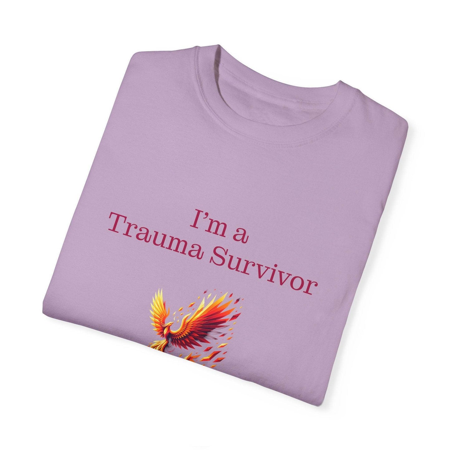 Trauma Survivor Unisex T-Shirt - Empowering Tee for Healthcare Awareness - The Dreamer's Bookshop.