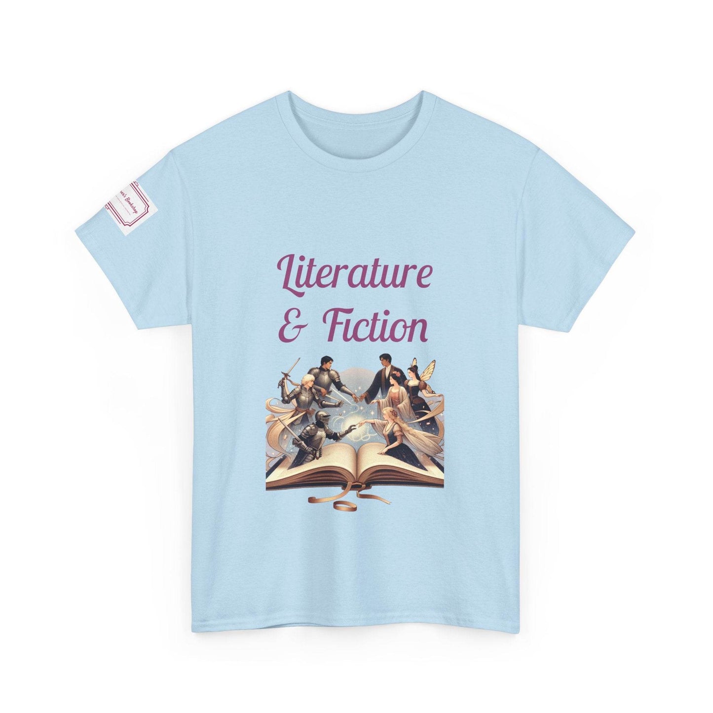 Fiction - Graphic Unisex Heavy Cotton Tee - Literature Books - The Dreamer's Bookshop.