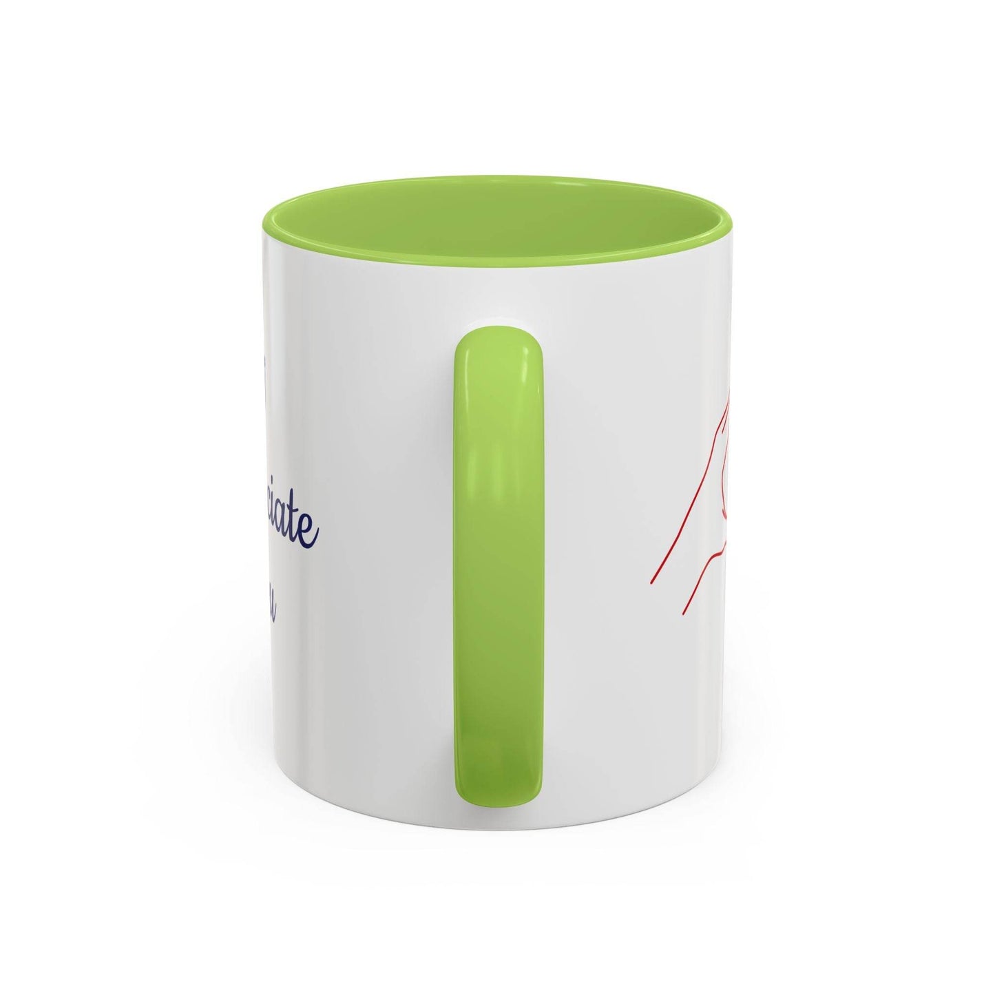 I appreciate you Mug - Perfect Gift for Someone Important - The Dreamer's Bookshop.