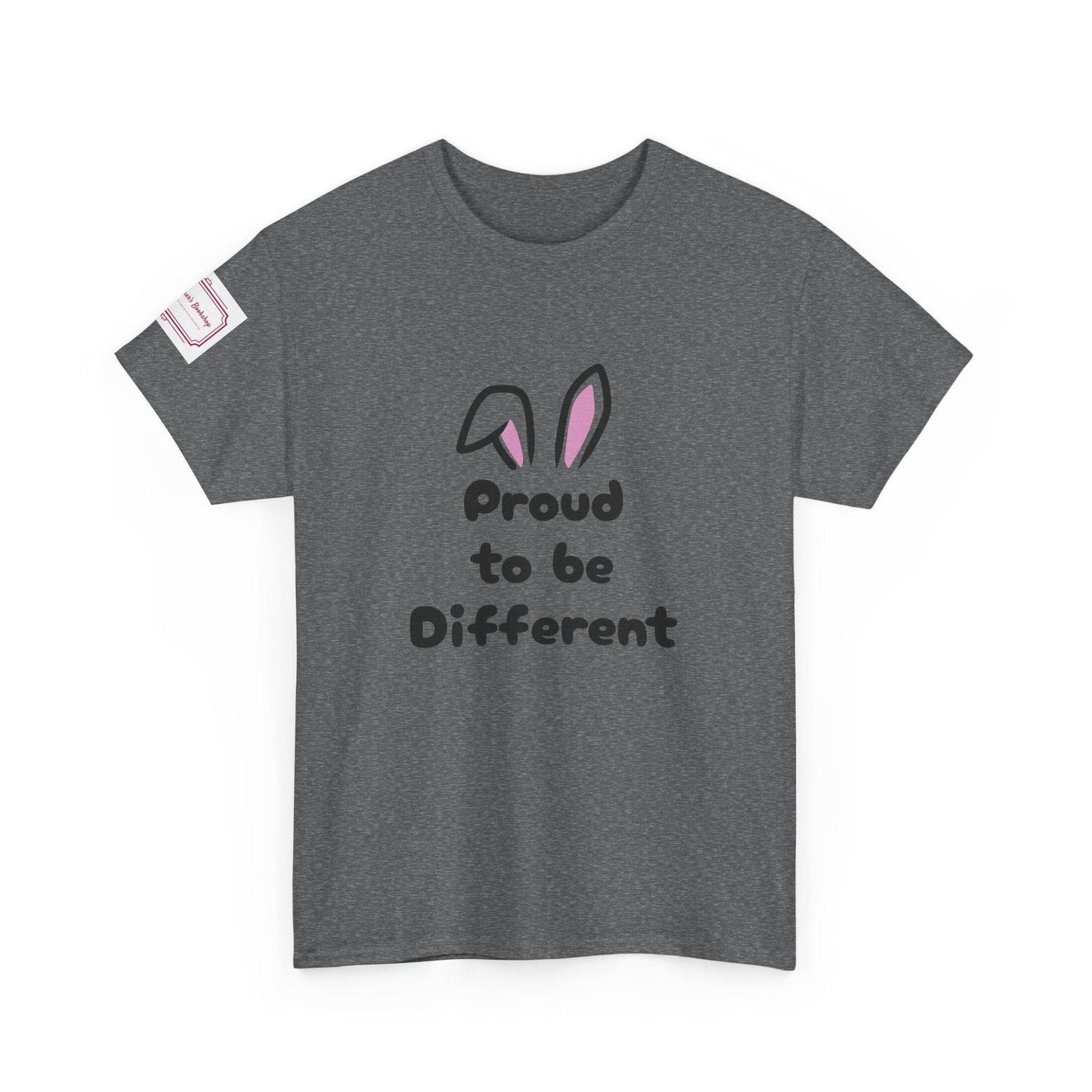 Proud to Be Different Unisex Heavy Cotton Tee – Celebrate Uniqueness - The Dreamer's Bookshop.