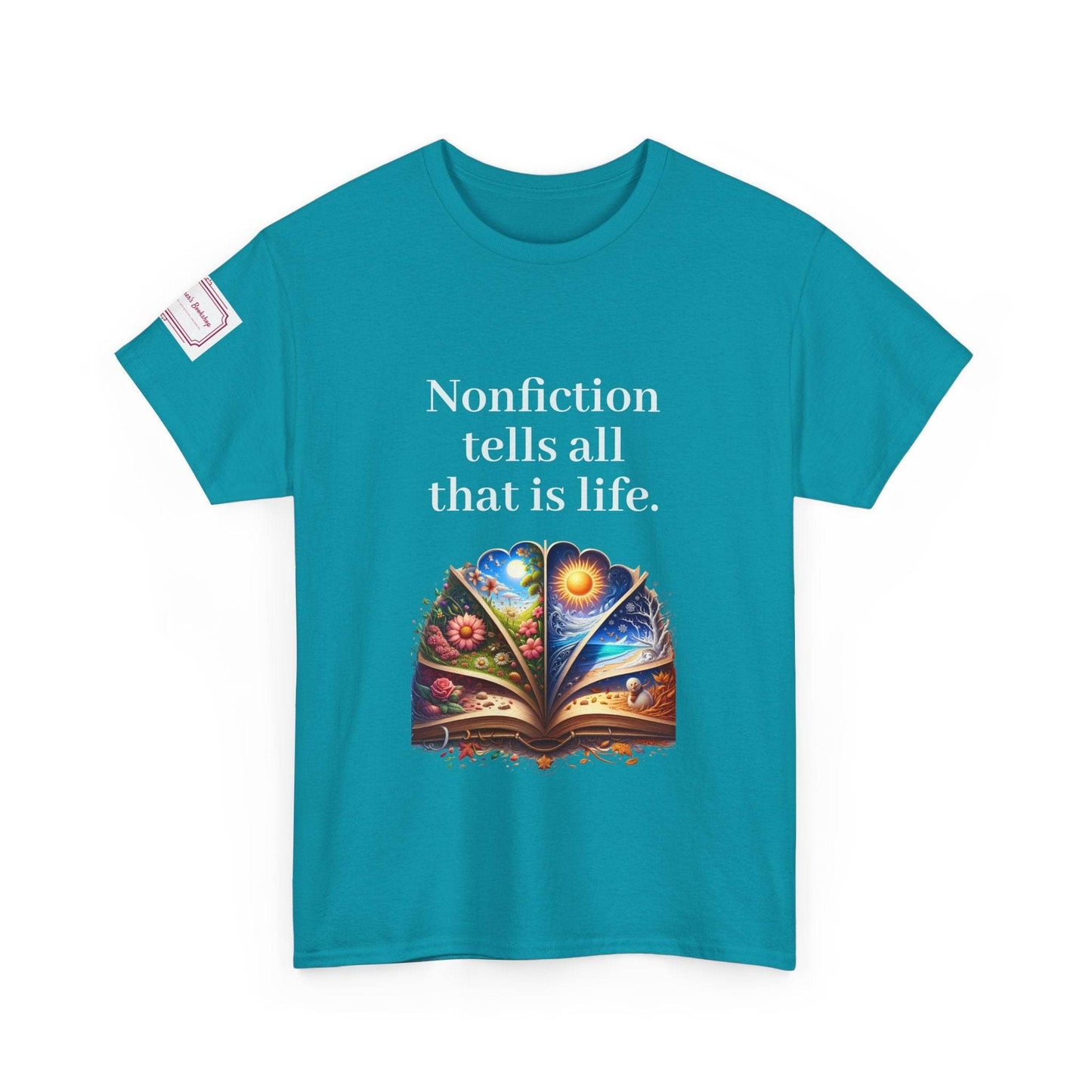 All that is Life - Graphic Unisex Heavy Cotton Tee - Nonfiction Books - The Dreamer's Bookshop.