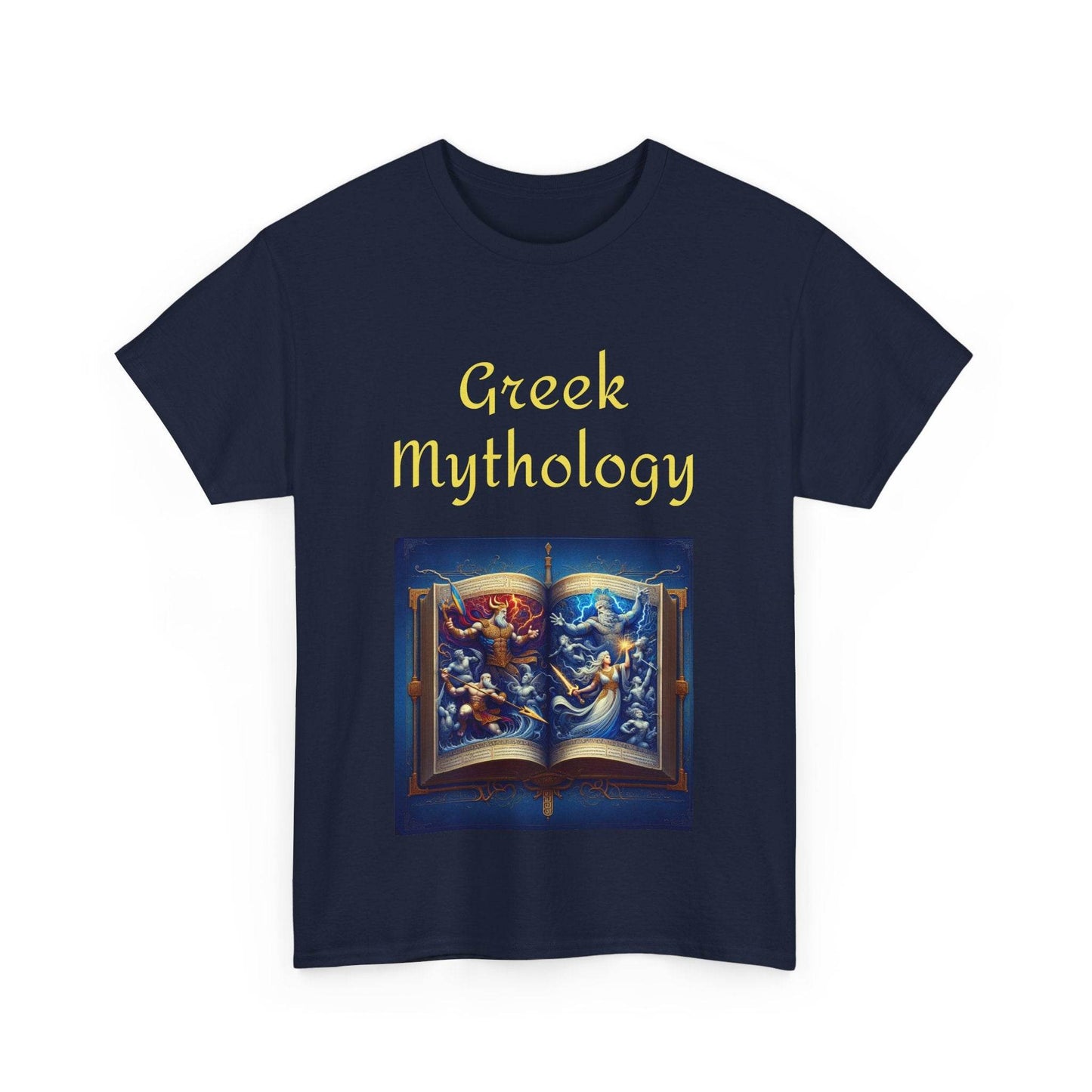 History - Unisex Heavy Cotton Tee - Greek Mythology - The Dreamer's Bookshop.