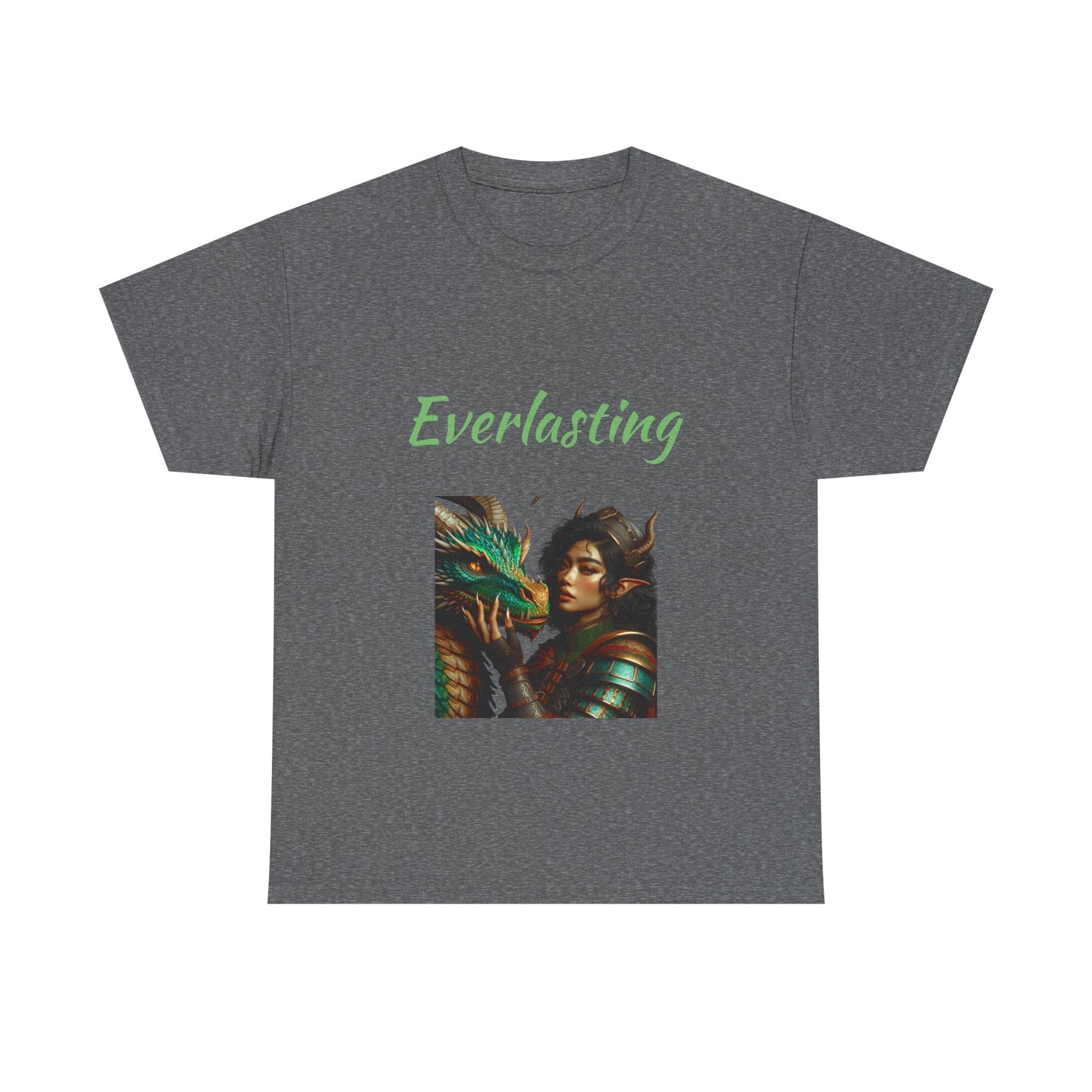 Book Lover's Unisex Heavy Cotton Tee - "Everlasting" - The Dreamer's Bookshop.