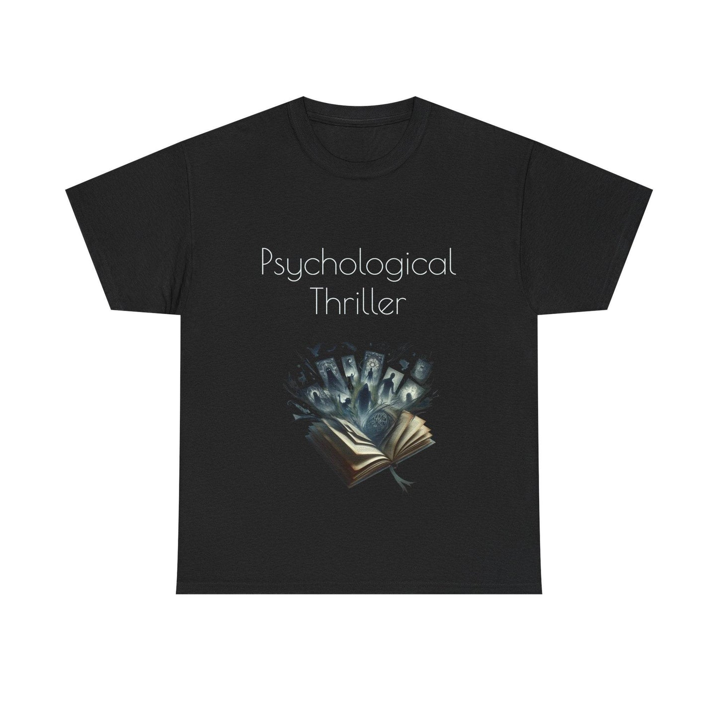 Fiction - Unisex Heavy Cotton Tee - Psychological Thriller - The Dreamer's Bookshop.