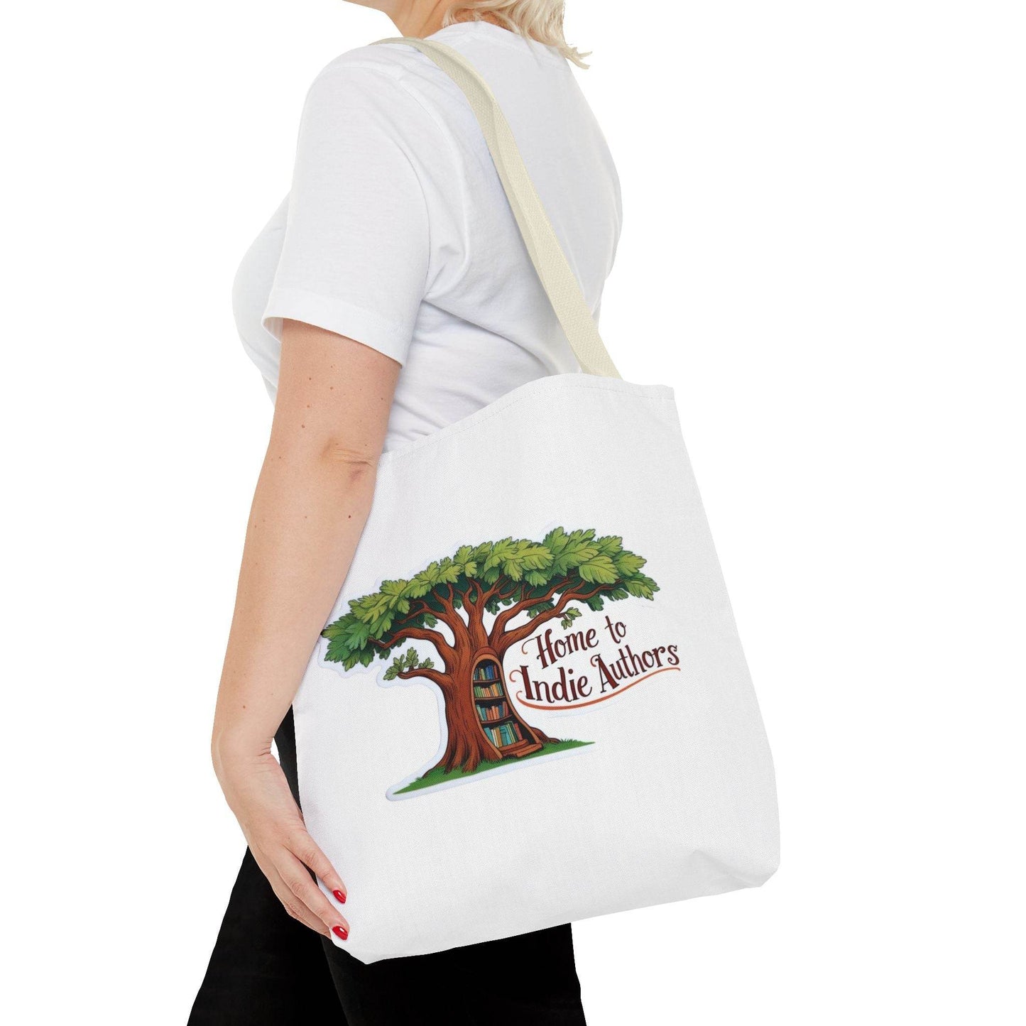 Literary Tote Bag - Home to Indie Authors & The Dreamer's Bookshop Designs - The Dreamer's Bookshop.