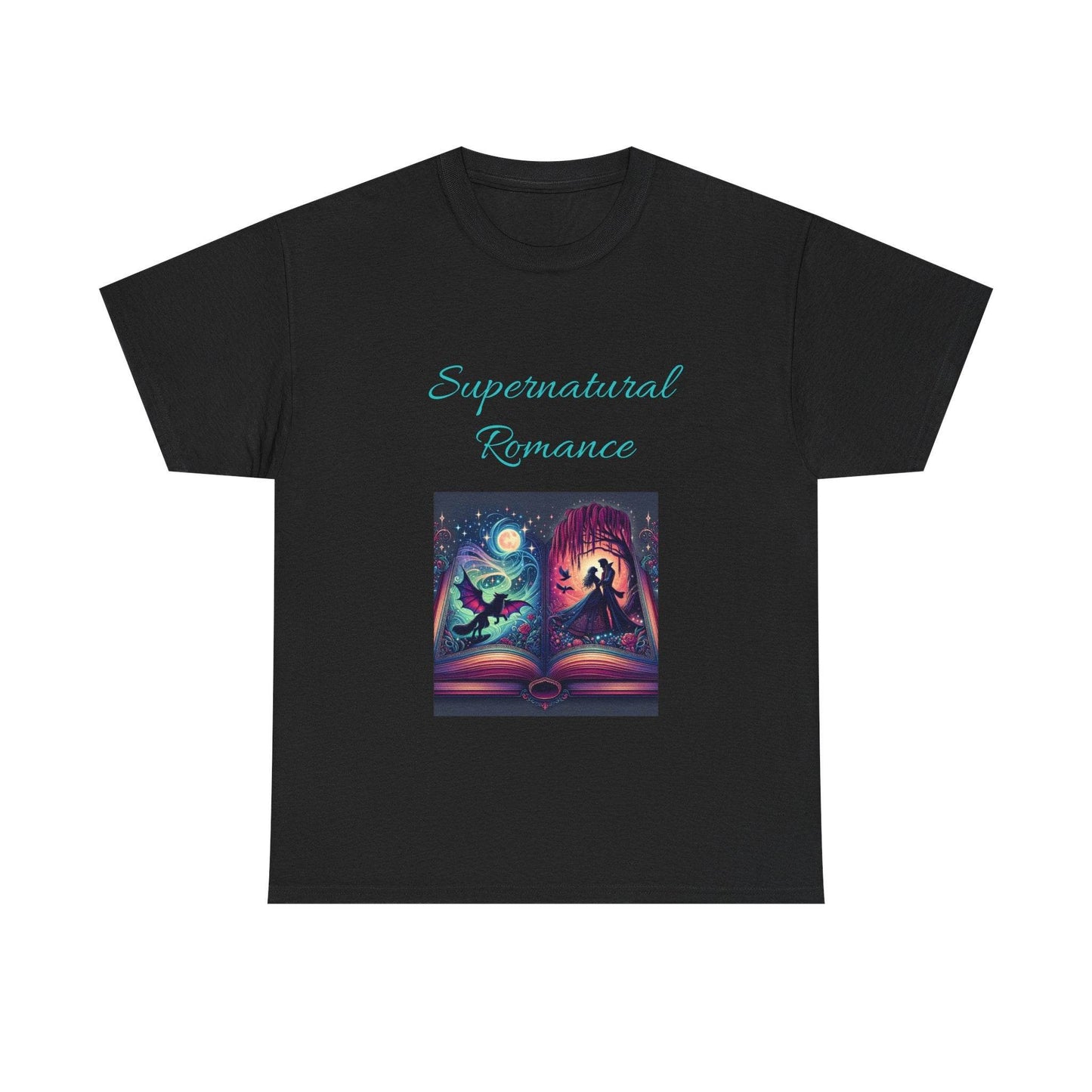 Fantasy - Unisex Heavy Cotton Tee - Supernatural Romance - The Dreamer's Bookshop.