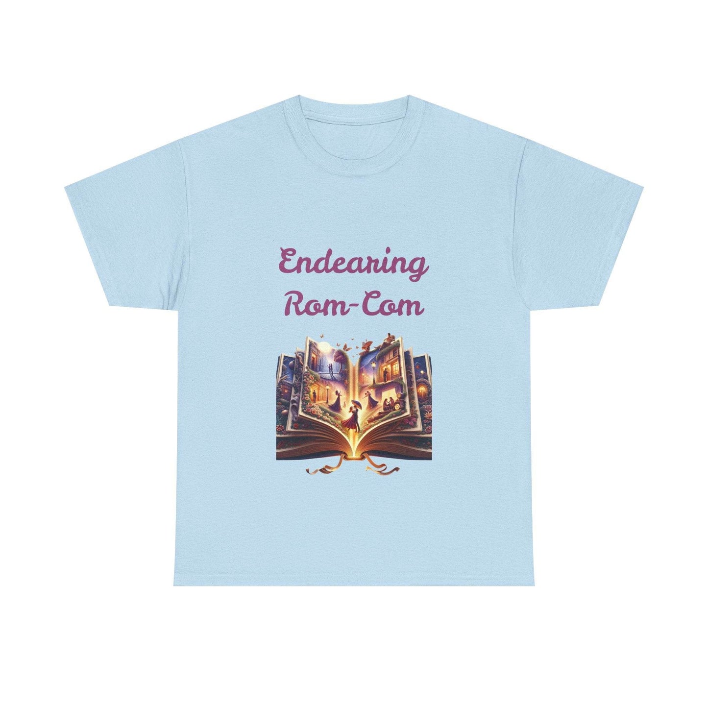 Endearing - Unisex Heavy Cotton Tee - Rom-Com Books - The Dreamer's Bookshop.