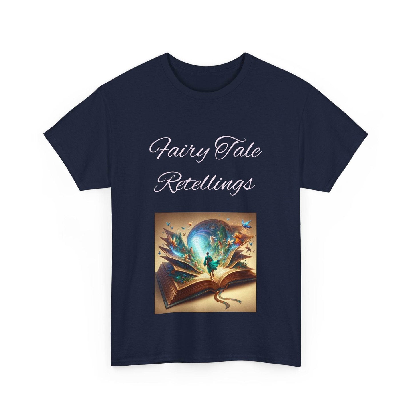 Fiction - Unisex Heavy Cotton Tee - Fairy Tale Retellings - The Dreamer's Bookshop.