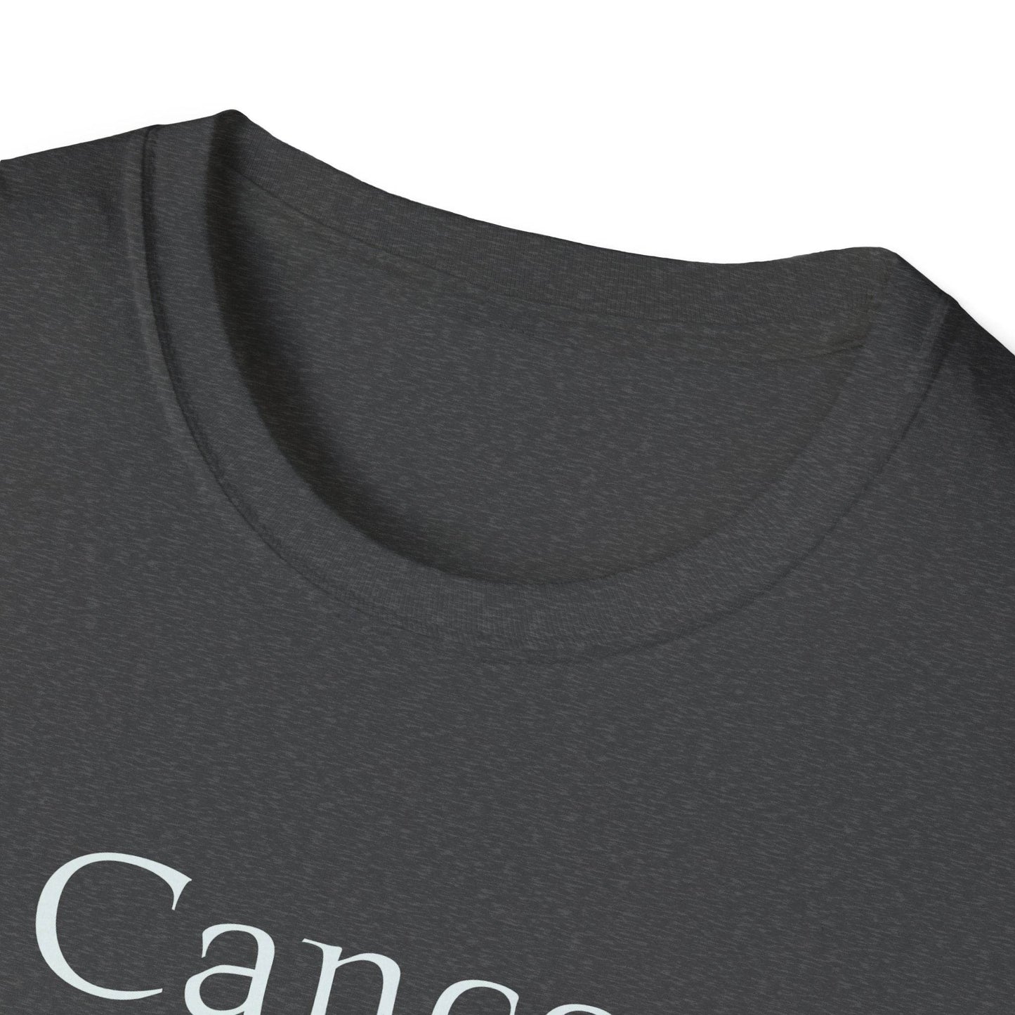 Cancer Warrior Unisex Softstyle T-Shirt - Empowering Battle for Women's Health - The Dreamer's Bookshop.