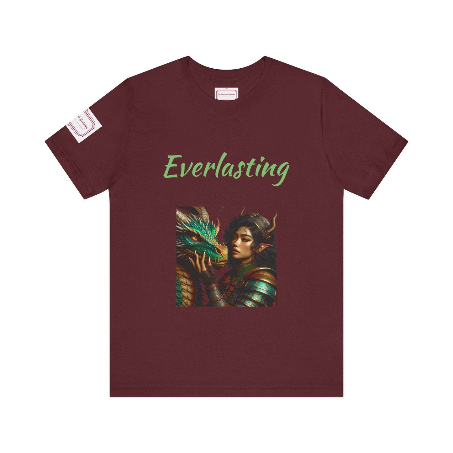 Everlasting Tee - Fun Short Sleeve Shirt for Writers & Book Lovers - The Dreamer's Bookshop.