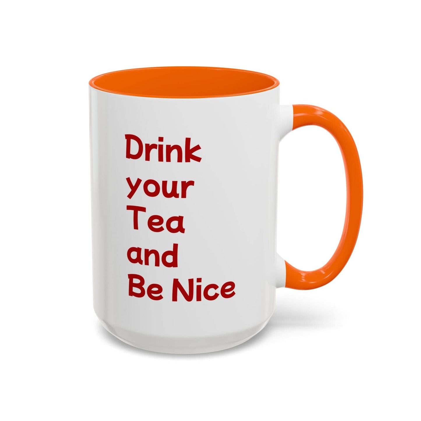 Cute Cat Love Tea Mug - 11 & 15oz Drink and be Nice - The Dreamer's Bookshop.