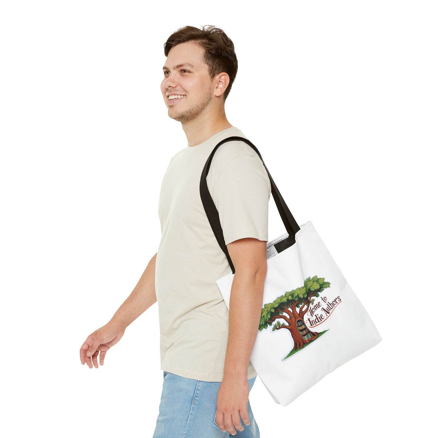 Literary Tote Bag - Home to Indie Authors & The Dreamer's Bookshop Designs - The Dreamer's Bookshop.