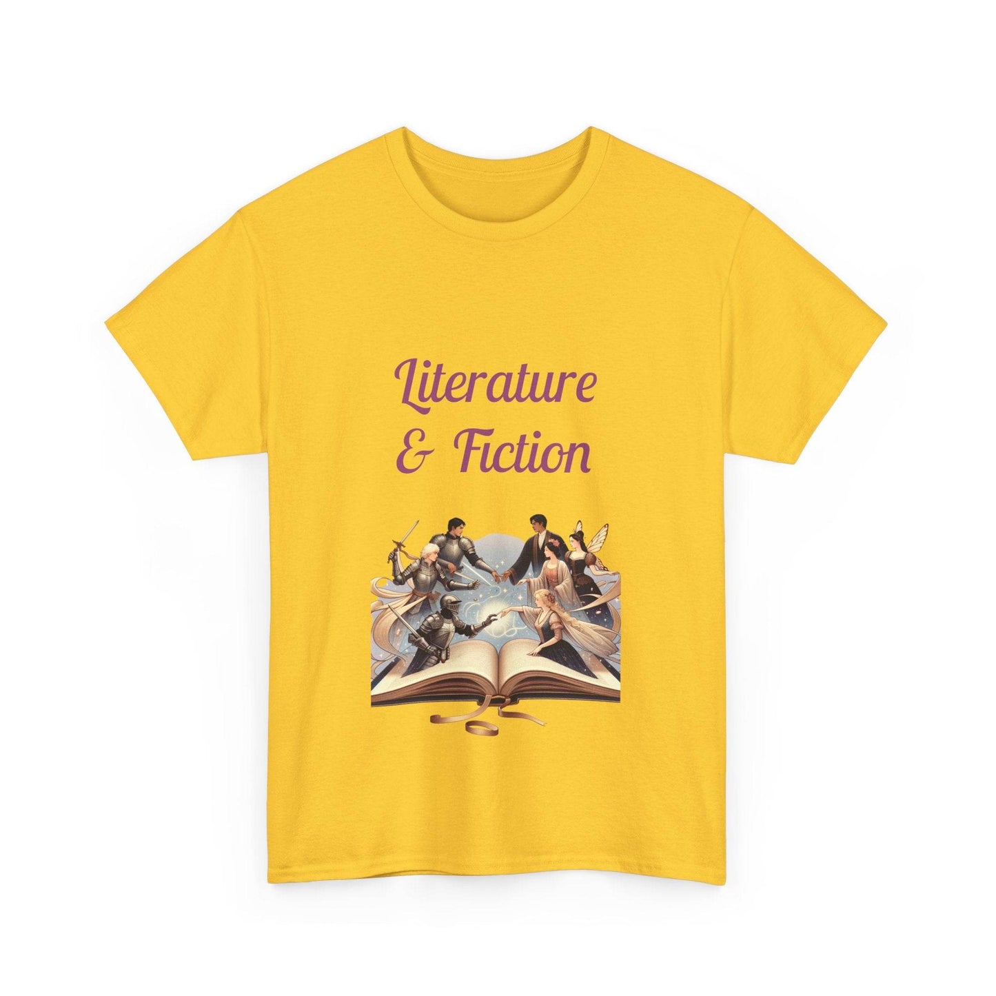 Fiction - Unisex Heavy Cotton Tee - Literature Books - The Dreamer's Bookshop.