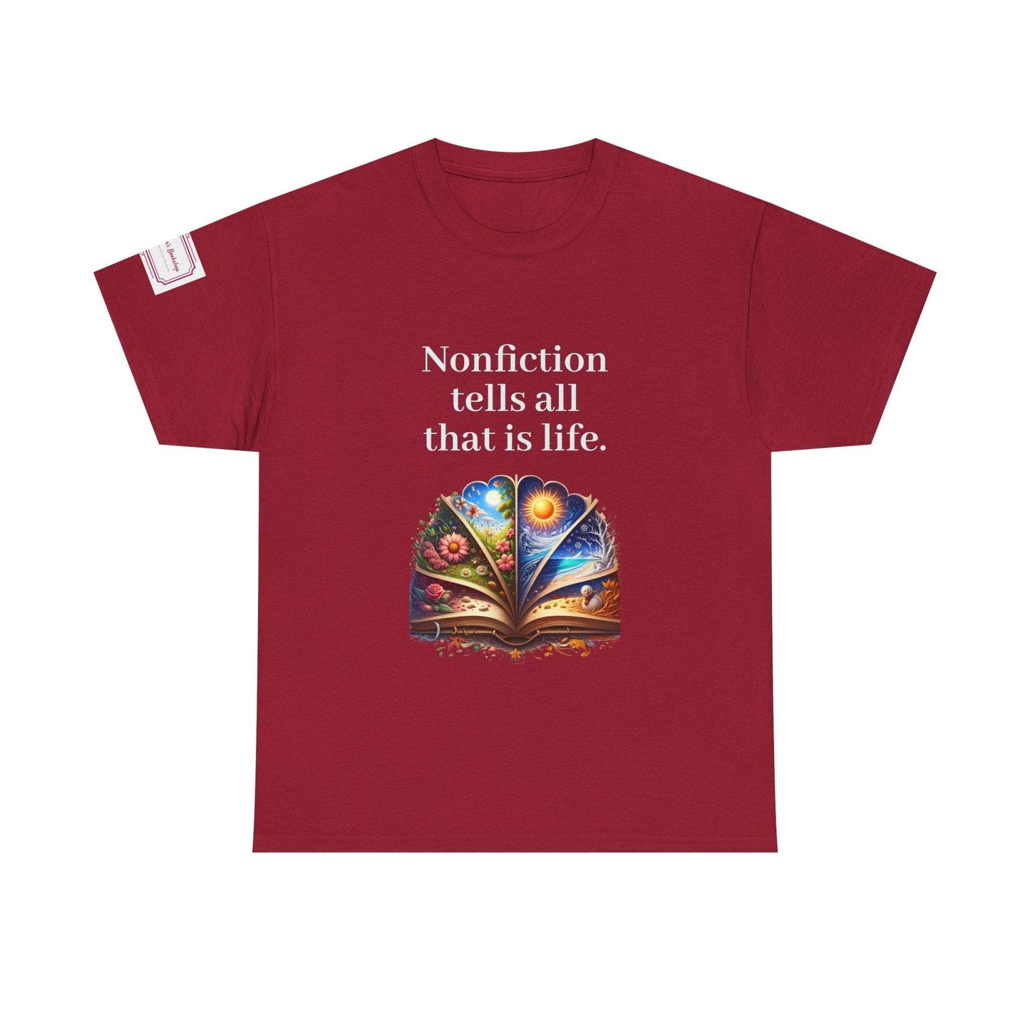 All that is Life - Graphic Unisex Heavy Cotton Tee - Nonfiction Books - The Dreamer's Bookshop.