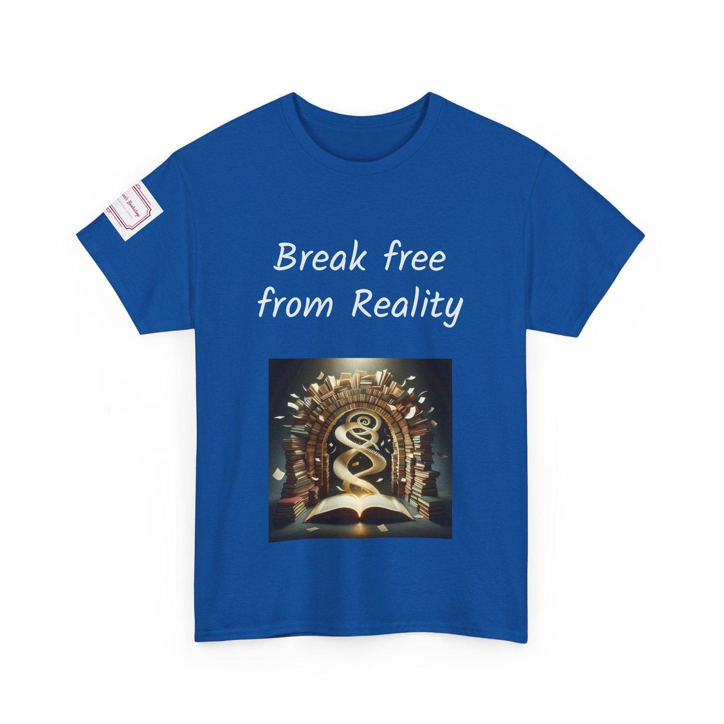 Break Free - Unisex Heavy Cotton Tee - Book Lovers - The Dreamer's Bookshop.