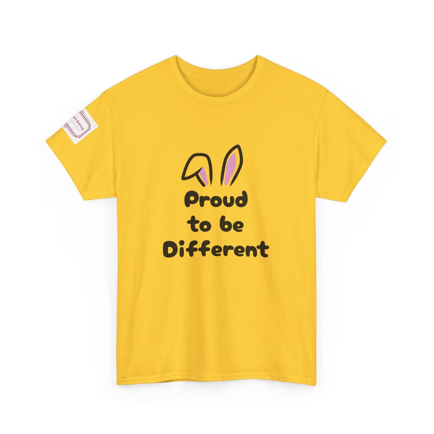Proud to Be Different Unisex Heavy Cotton Tee – Celebrate Uniqueness - The Dreamer's Bookshop.