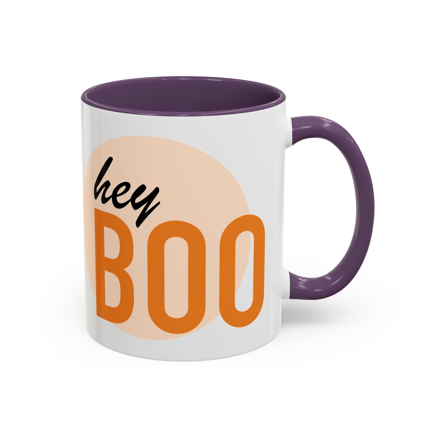 Hey Boo - Spooky Coffee Mug - Halloween Gift for Book Lovers