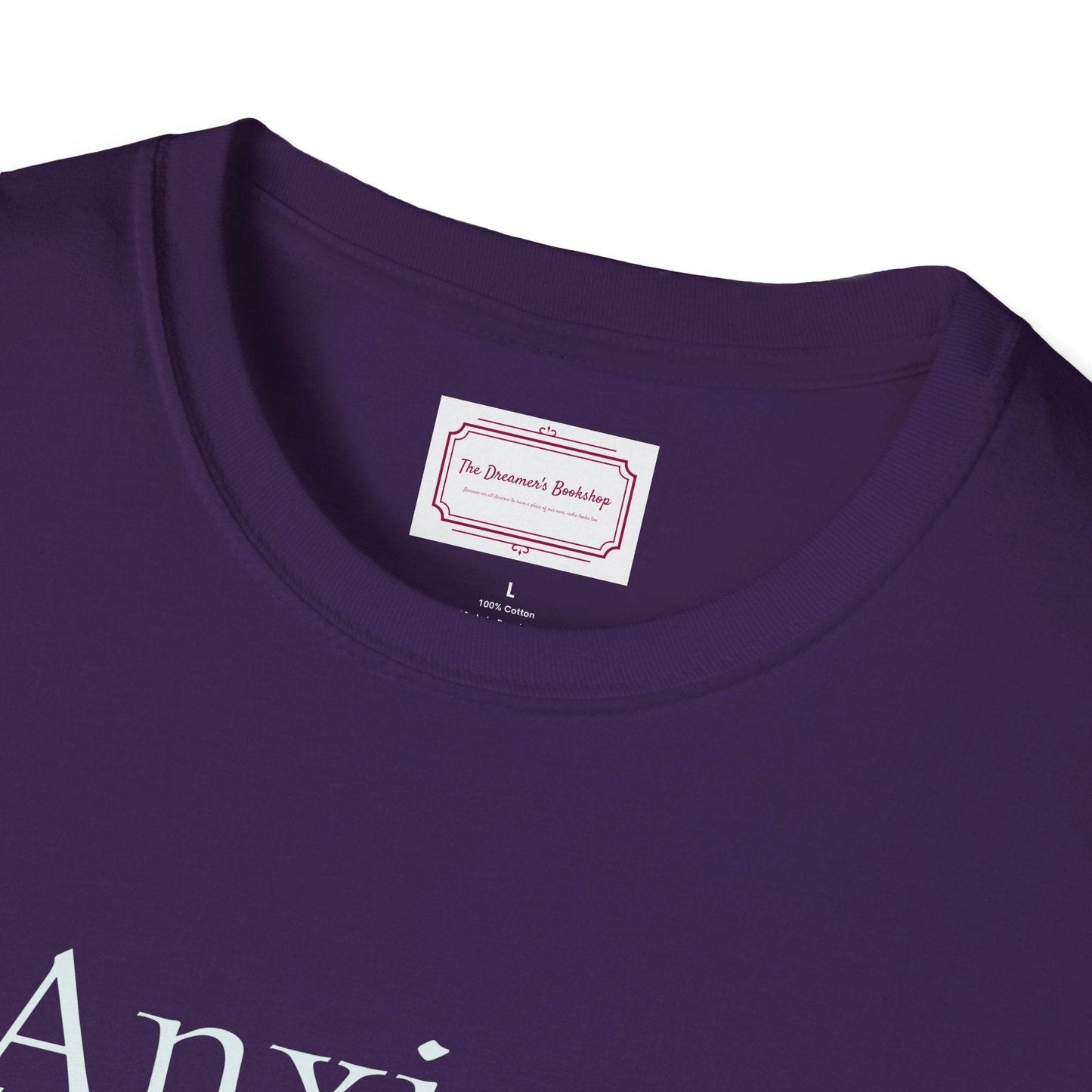 Anxiety Warrior Unisex Softstyle T-Shirt - Embrace Your Battles - The Dreamer's Bookshop.
